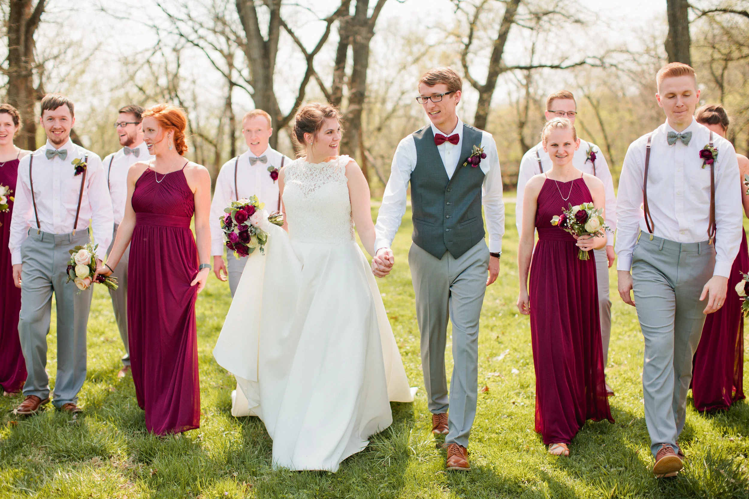 Des Moines wedding photo and videographers