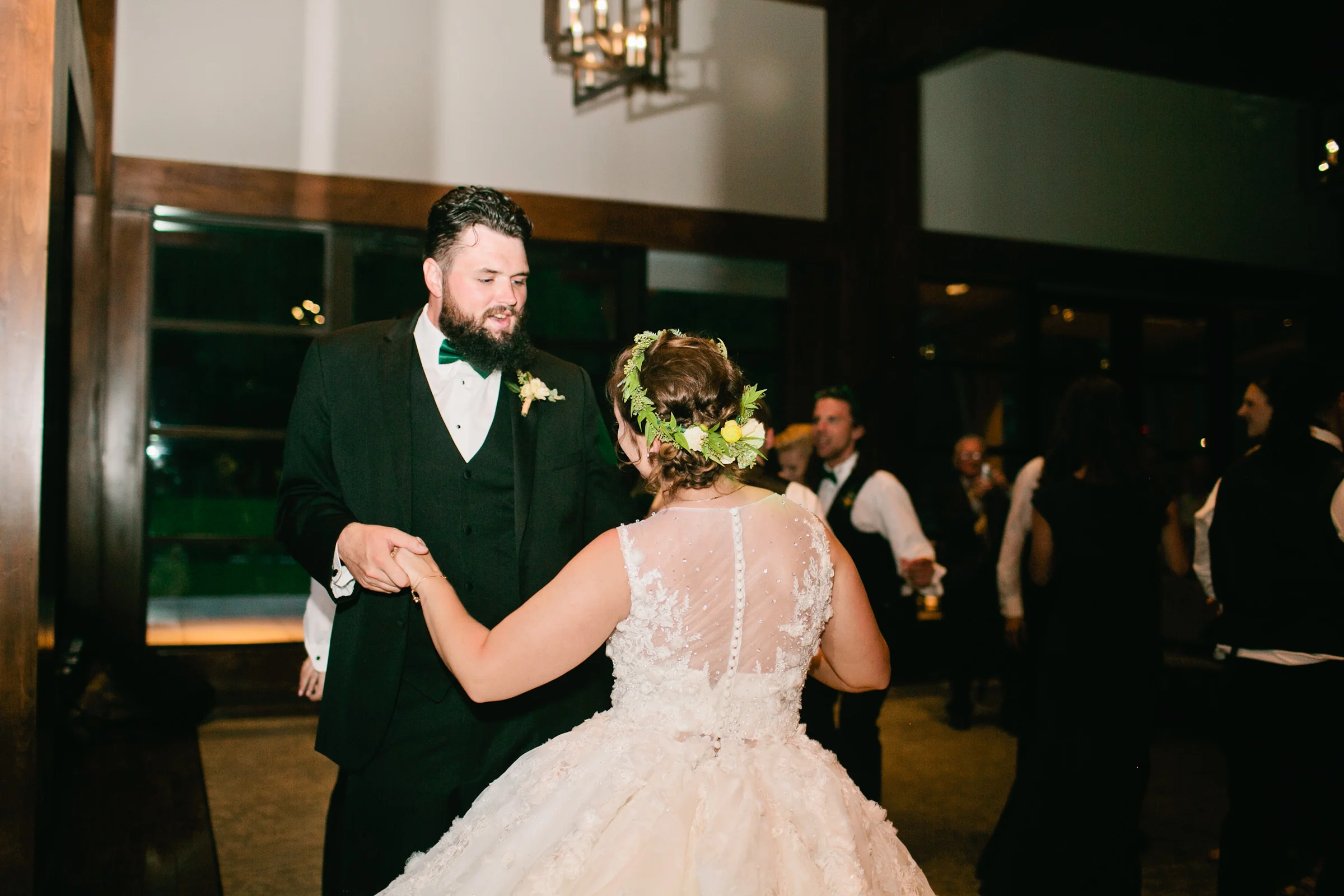 Nordic Lodge Golf Clubhouse wedding reception pictures
