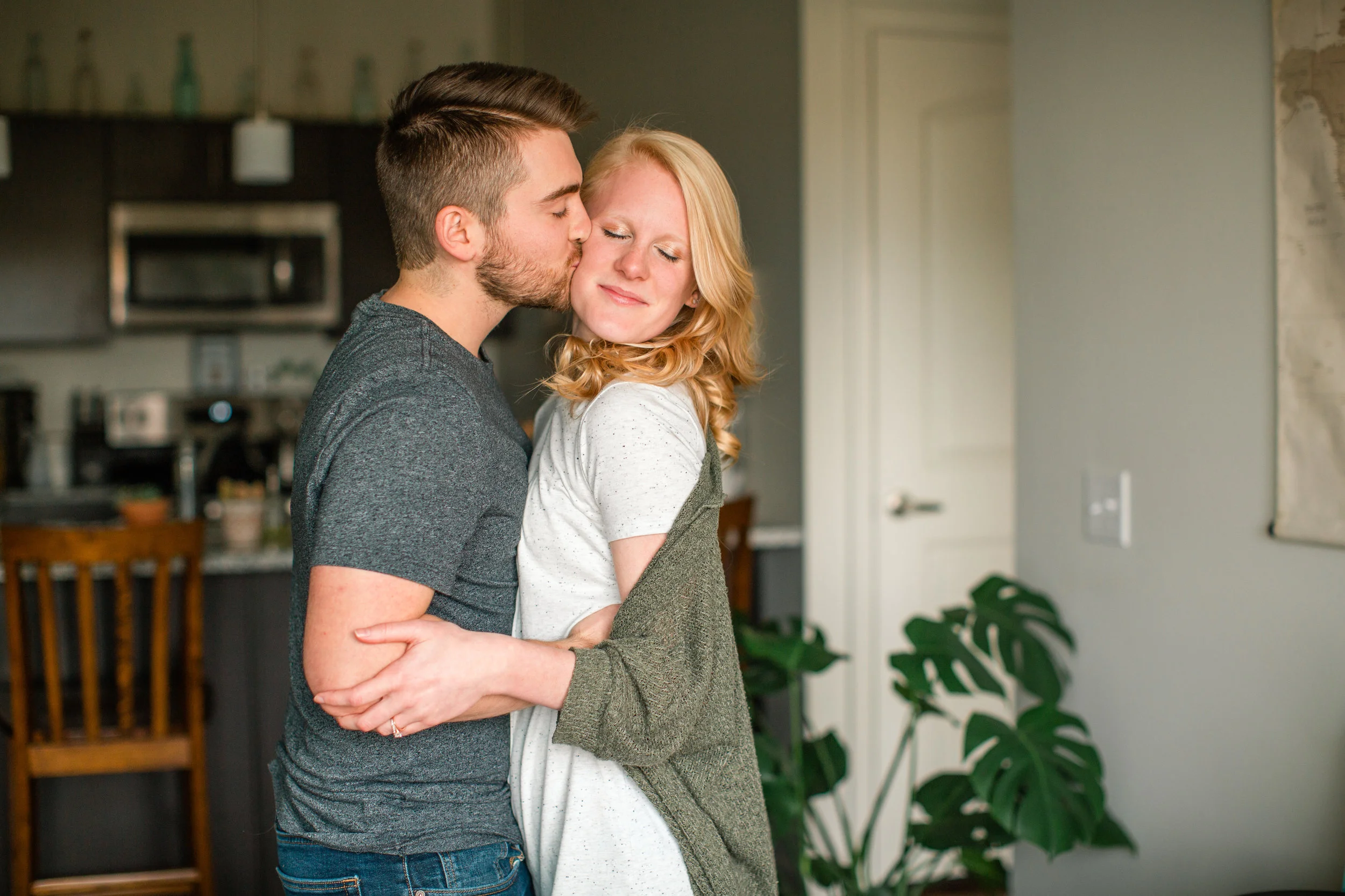 Naomi + James // Intimate In-Home Anniversary Photos (part one)