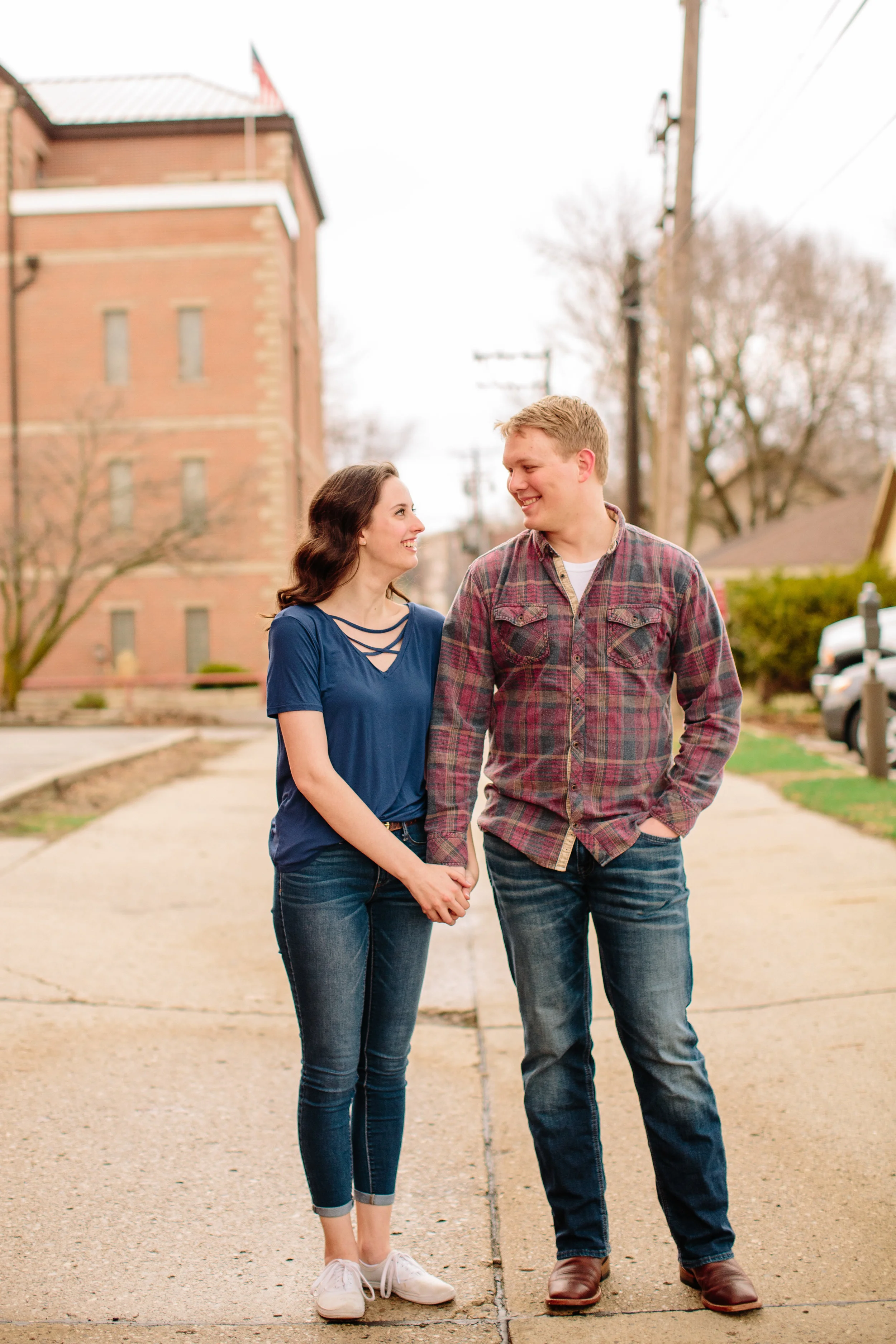 david and gabby engagement photos des moines iowa