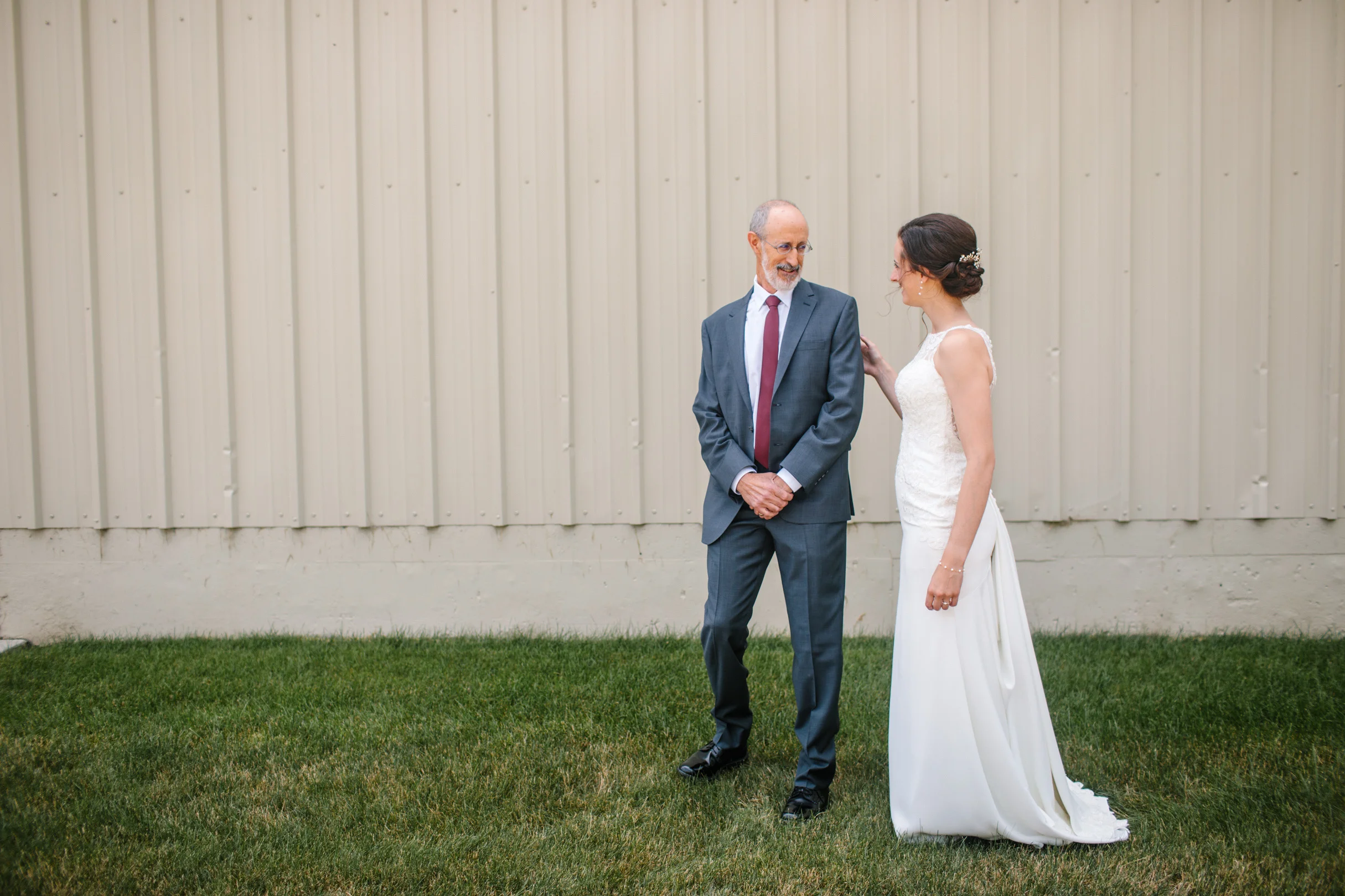 first look with dad