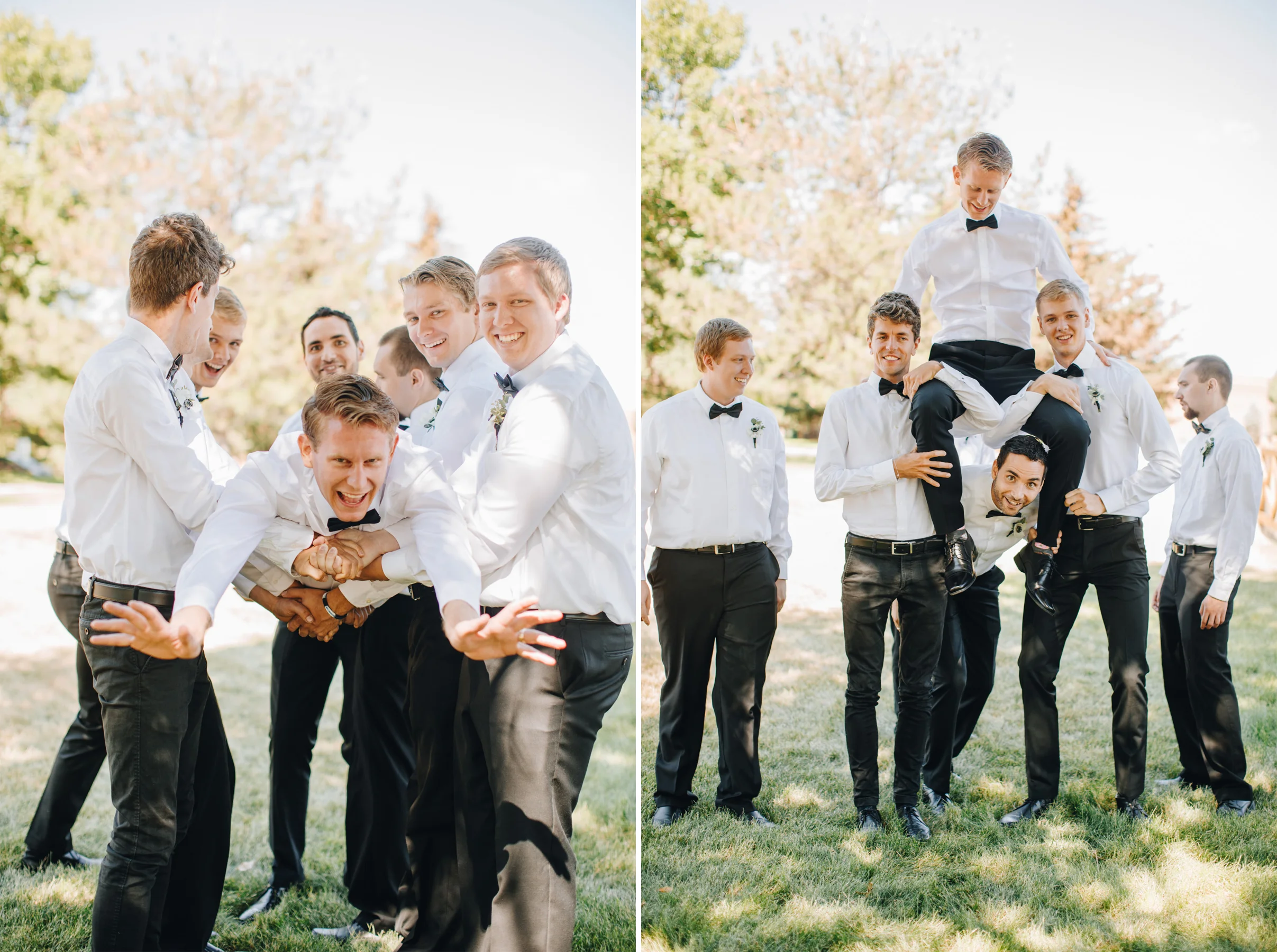 funny groomsmen photos