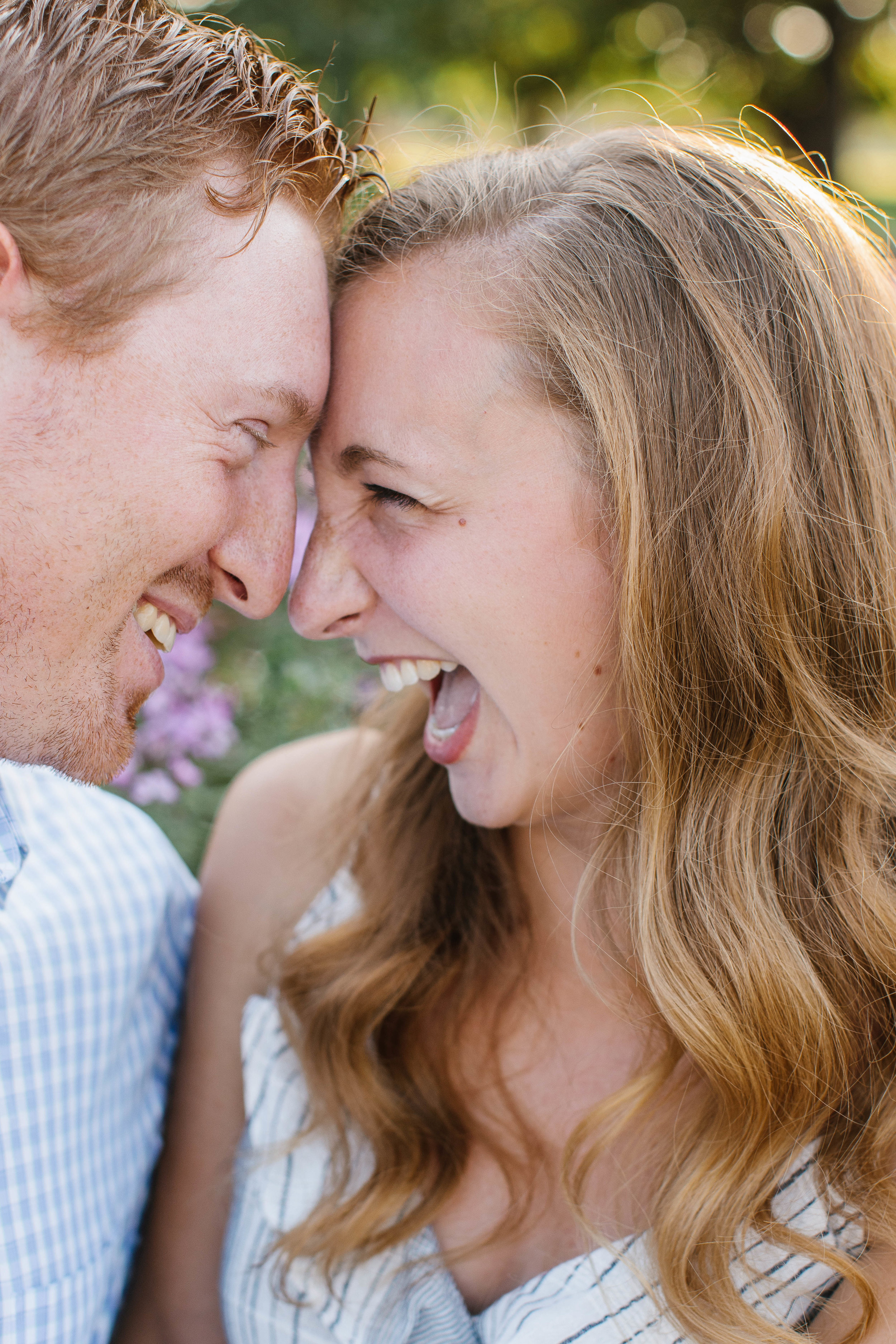 cute light and airy wedding photography