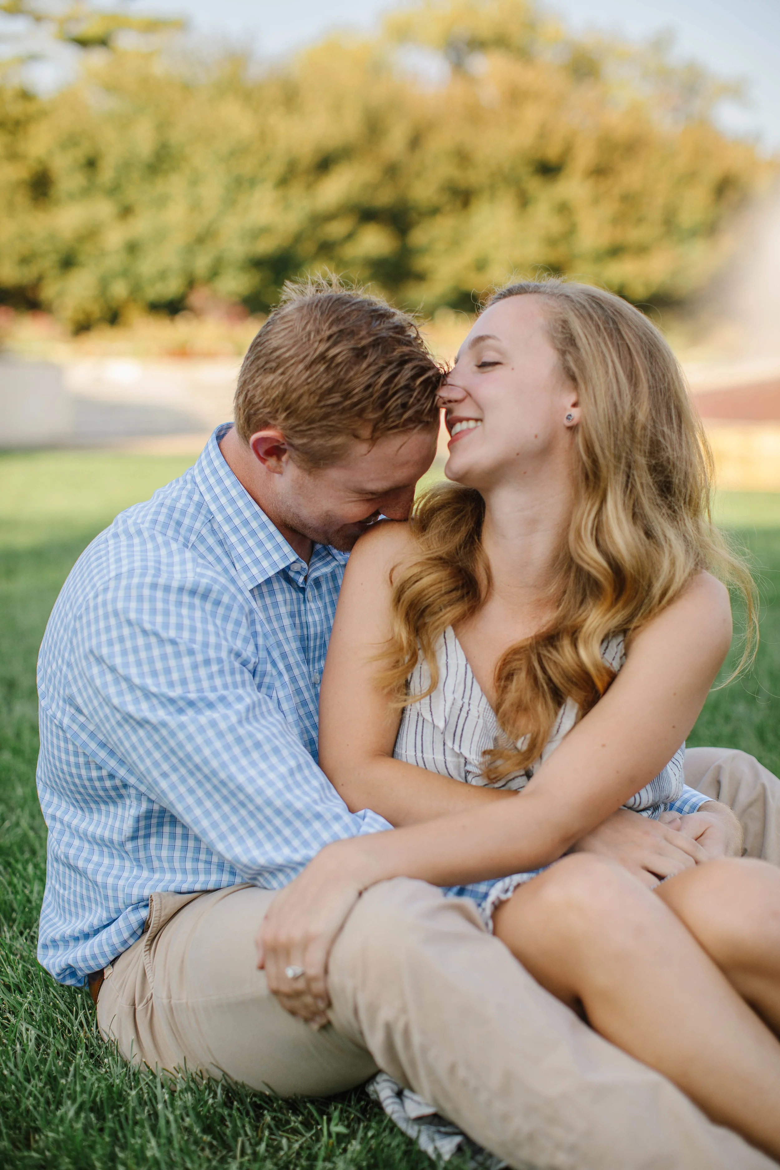 romantic wedding photography des moines guy and girl