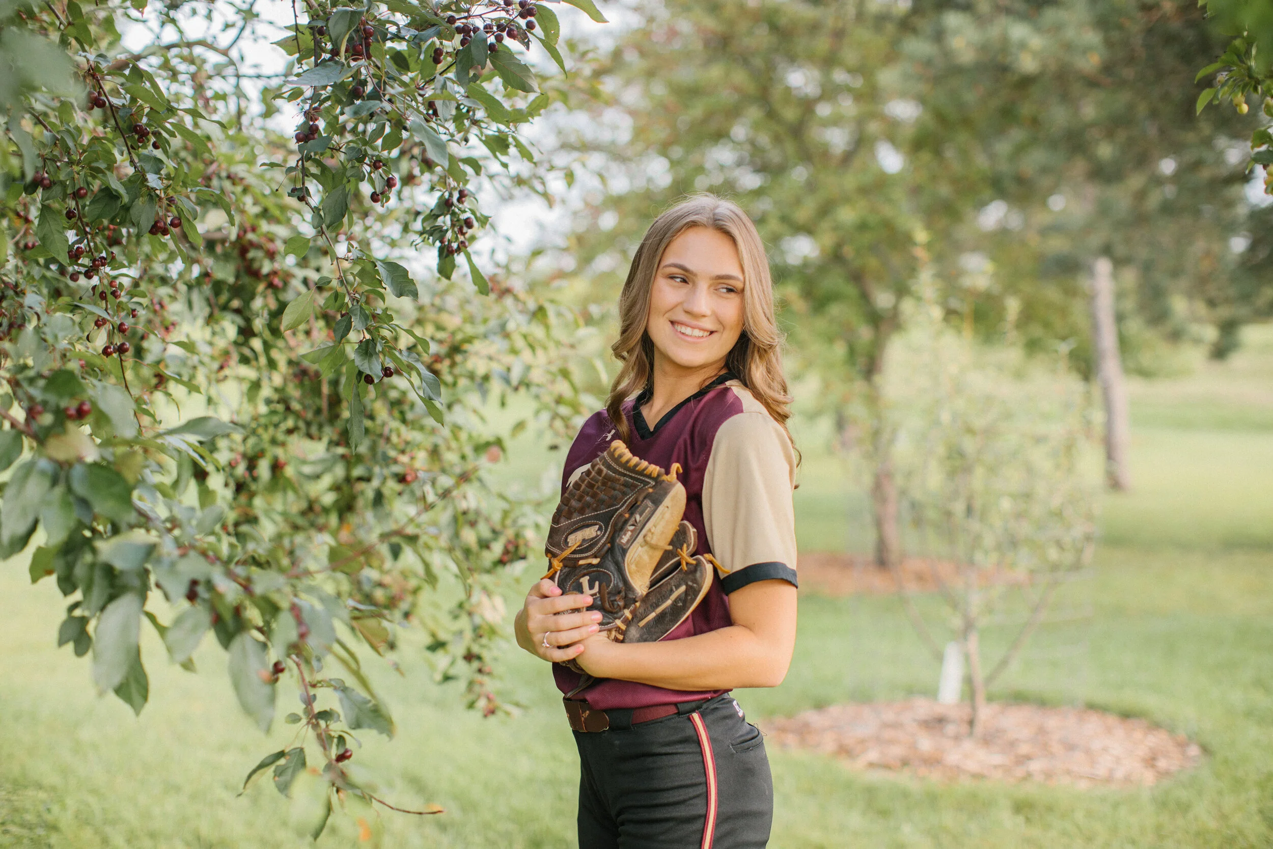 softball senior photos iowa des moines