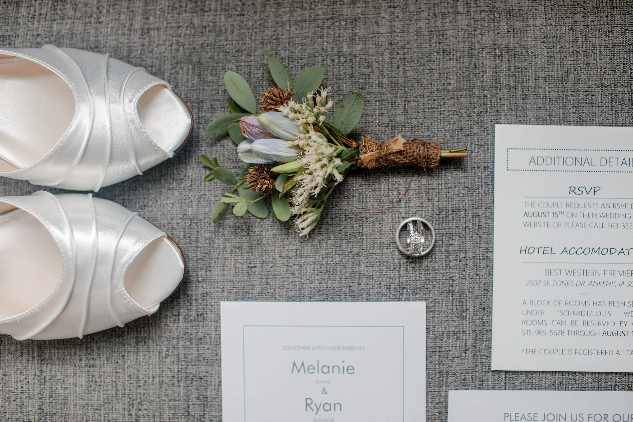 wedding day layflat