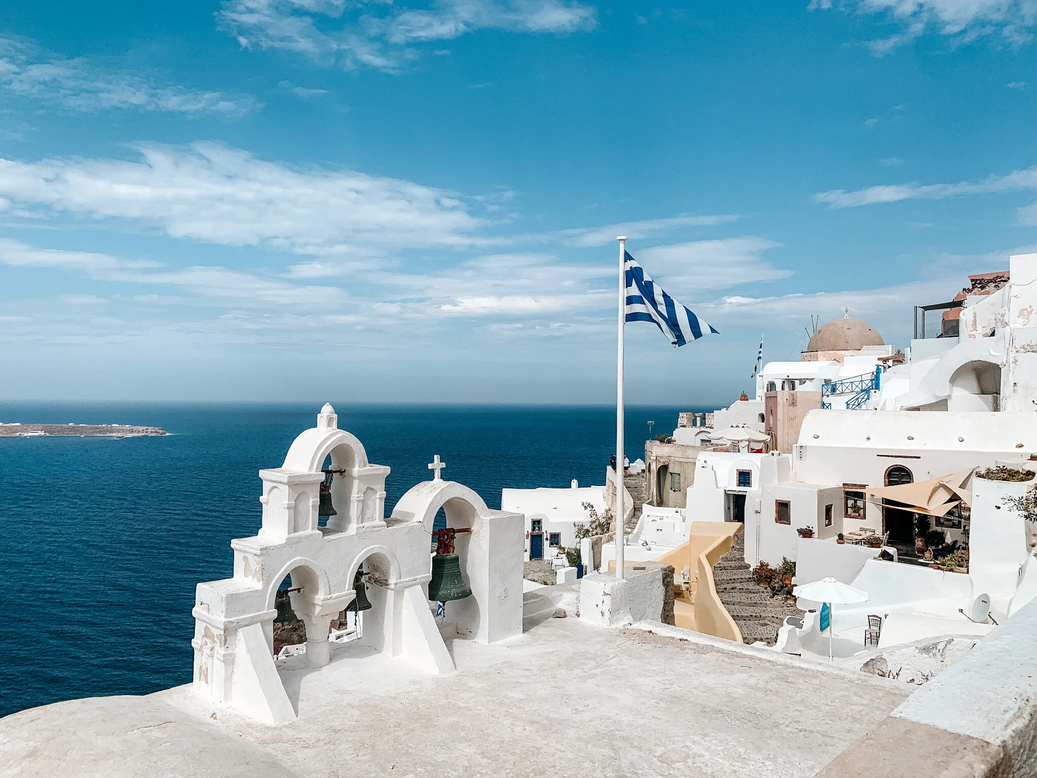 Visiting Fira and Oia, Santorini Island // Greece Part One