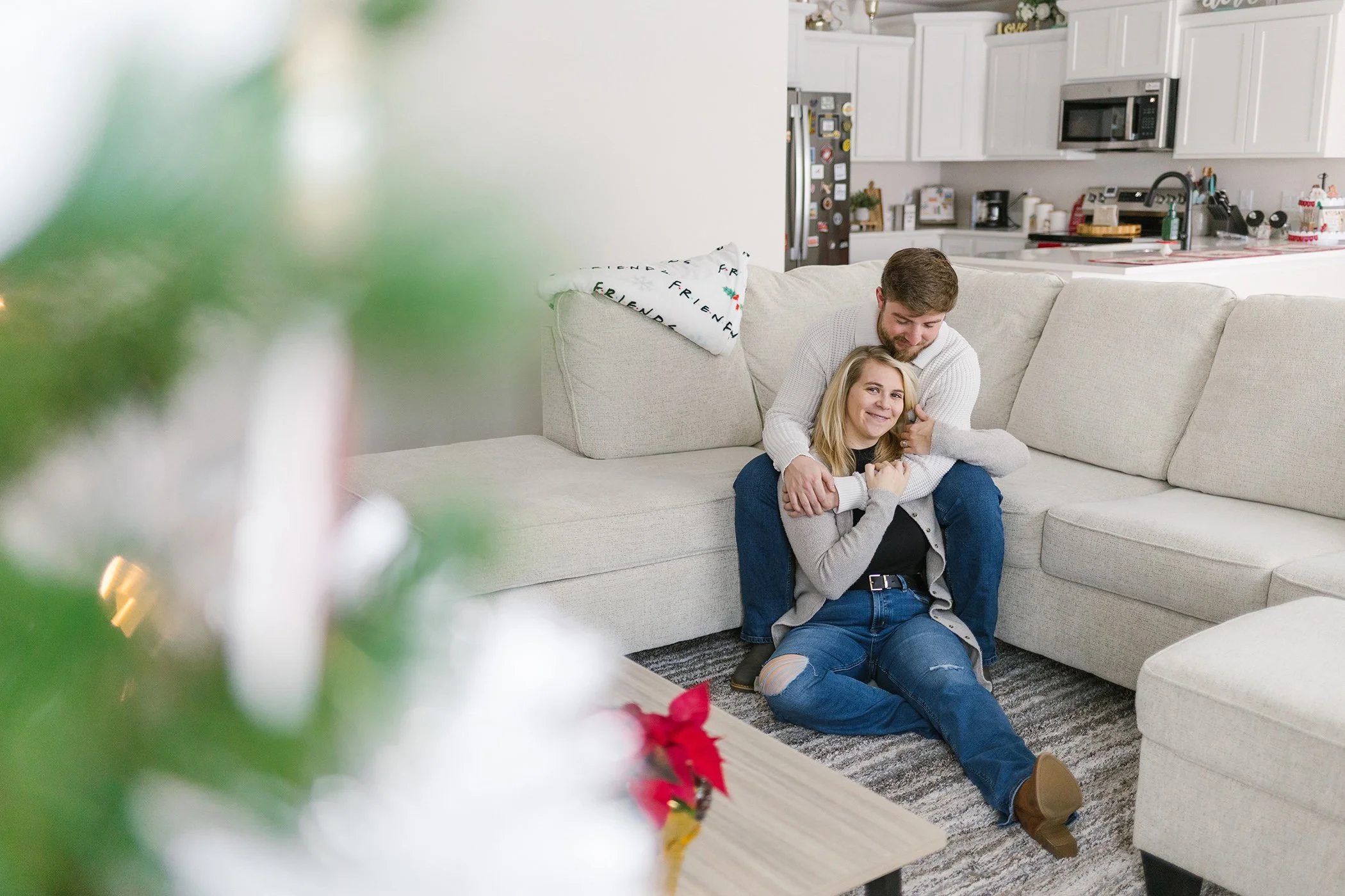 lifestyle at home couple's session