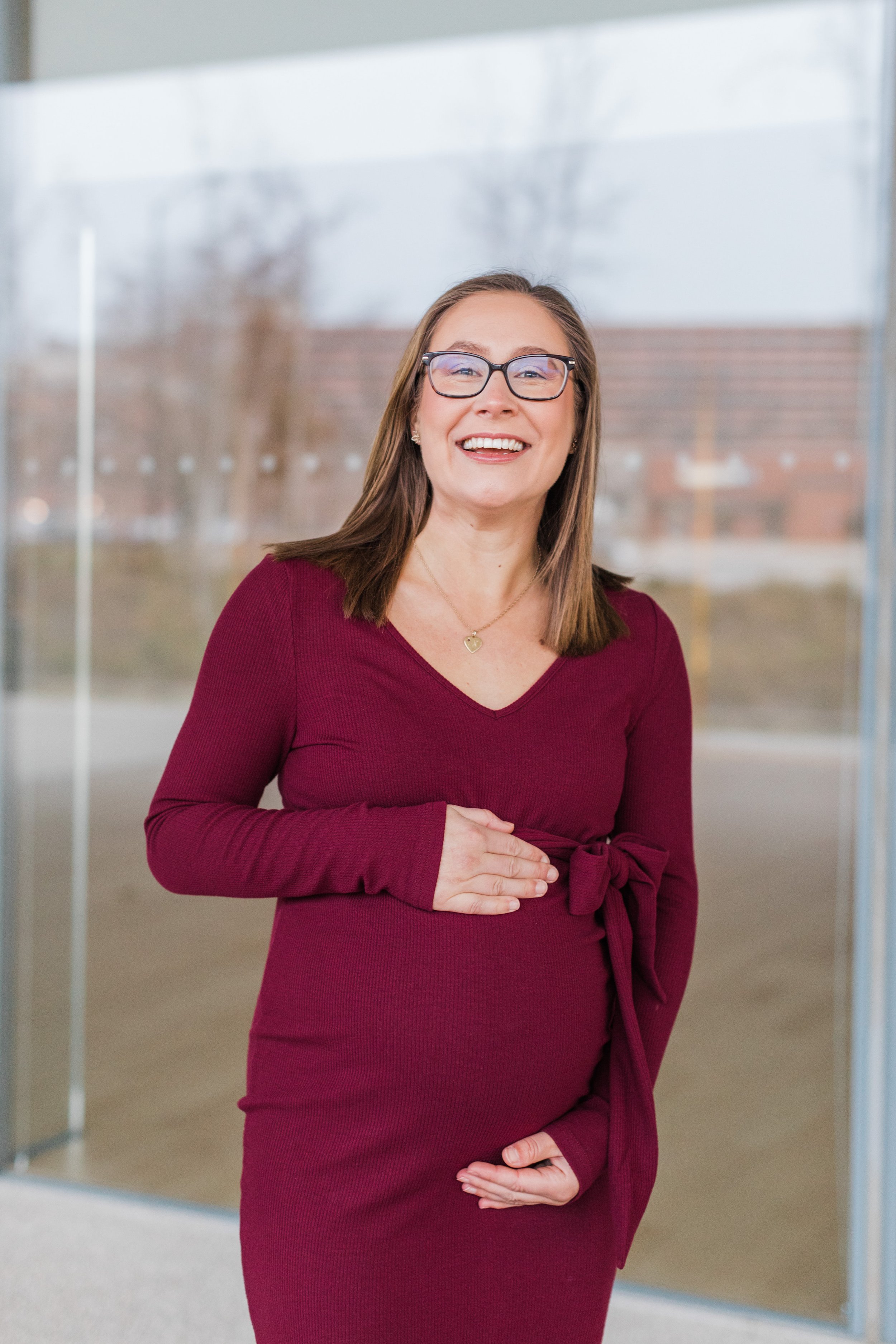 Downtown Des Moines Maternity Photos — Des Moines Wedding Photographer