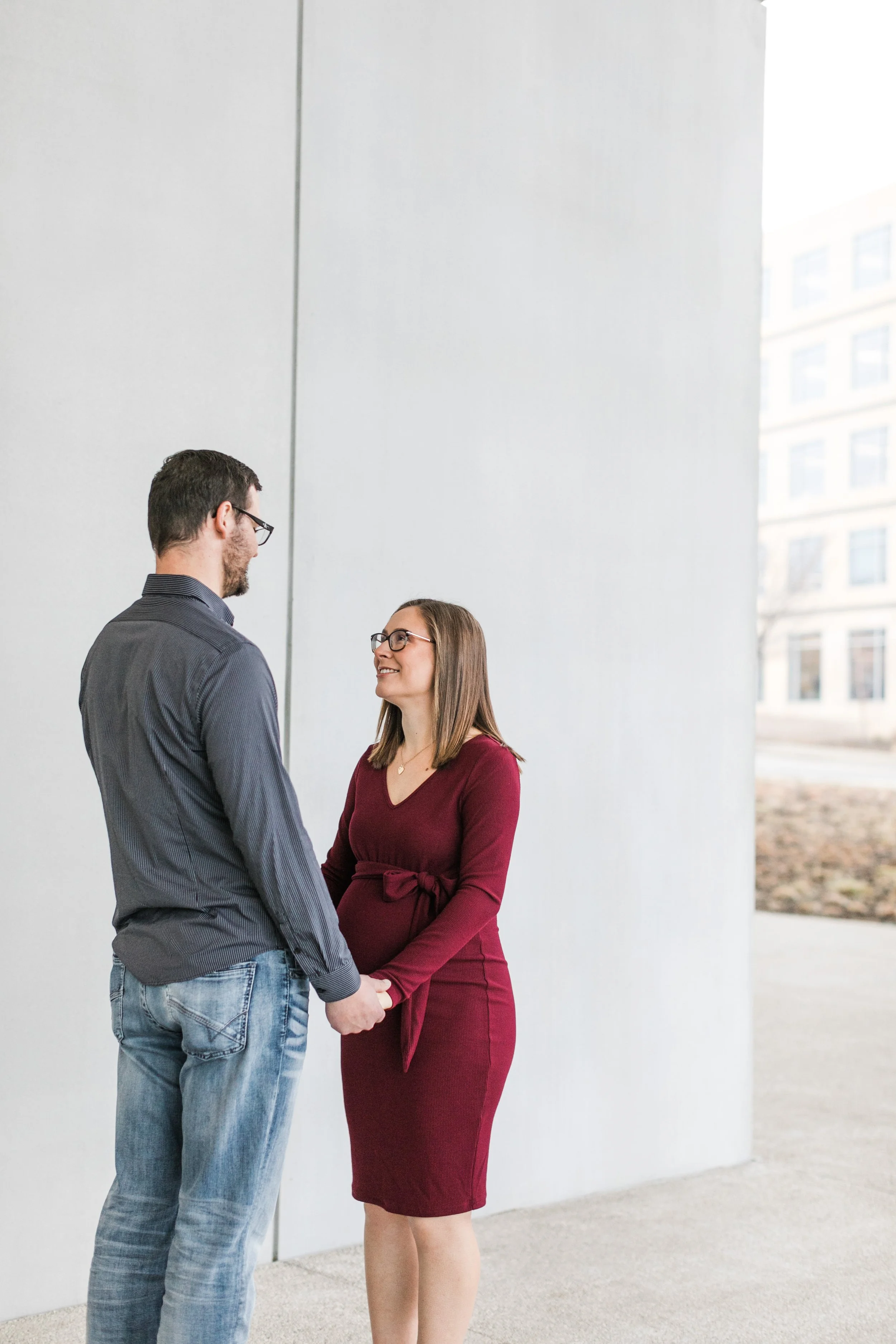 Downtown Des Moines Maternity Photos — Des Moines Wedding Photographer