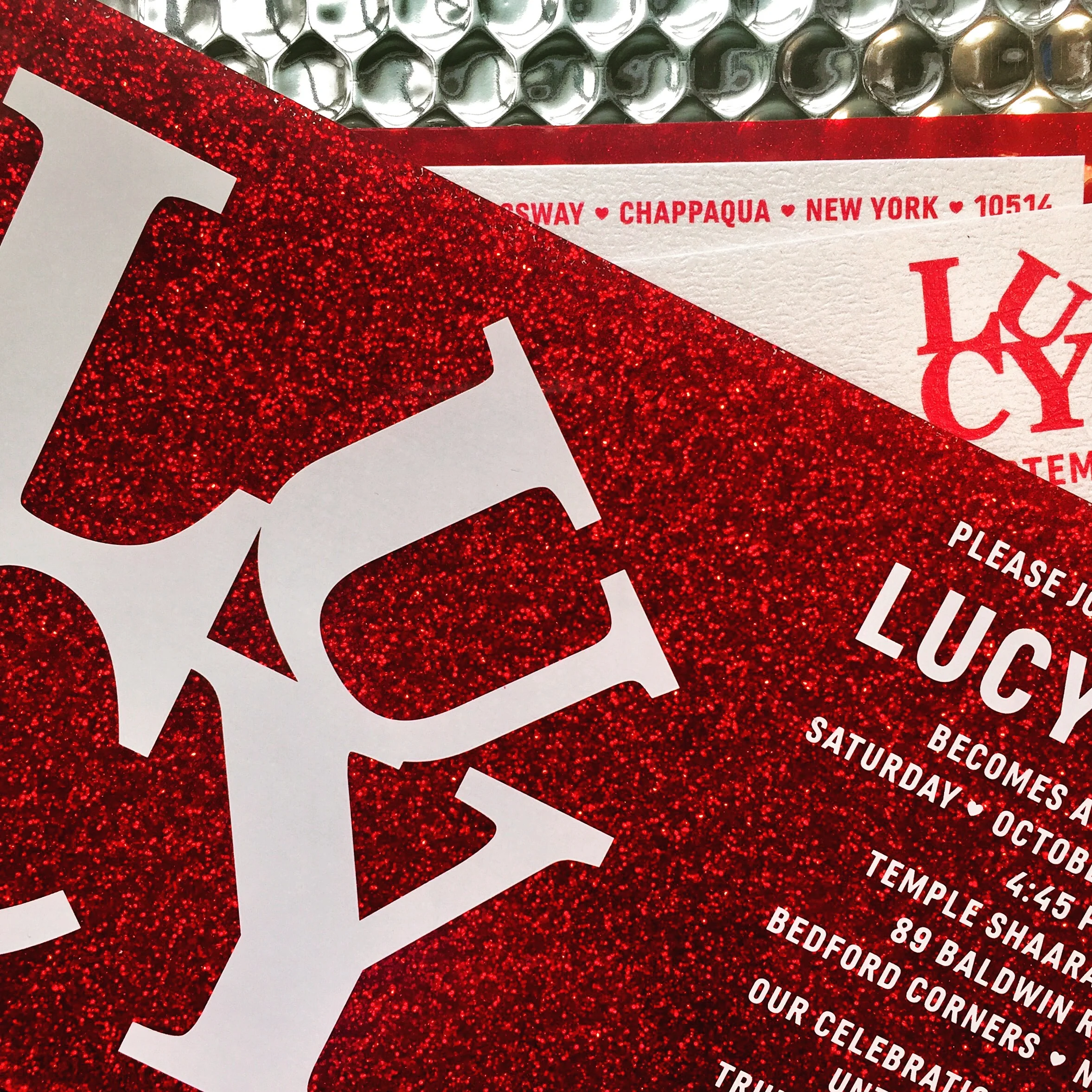 custom bat mitzvah invitationsCustom party invitations Tenafly New