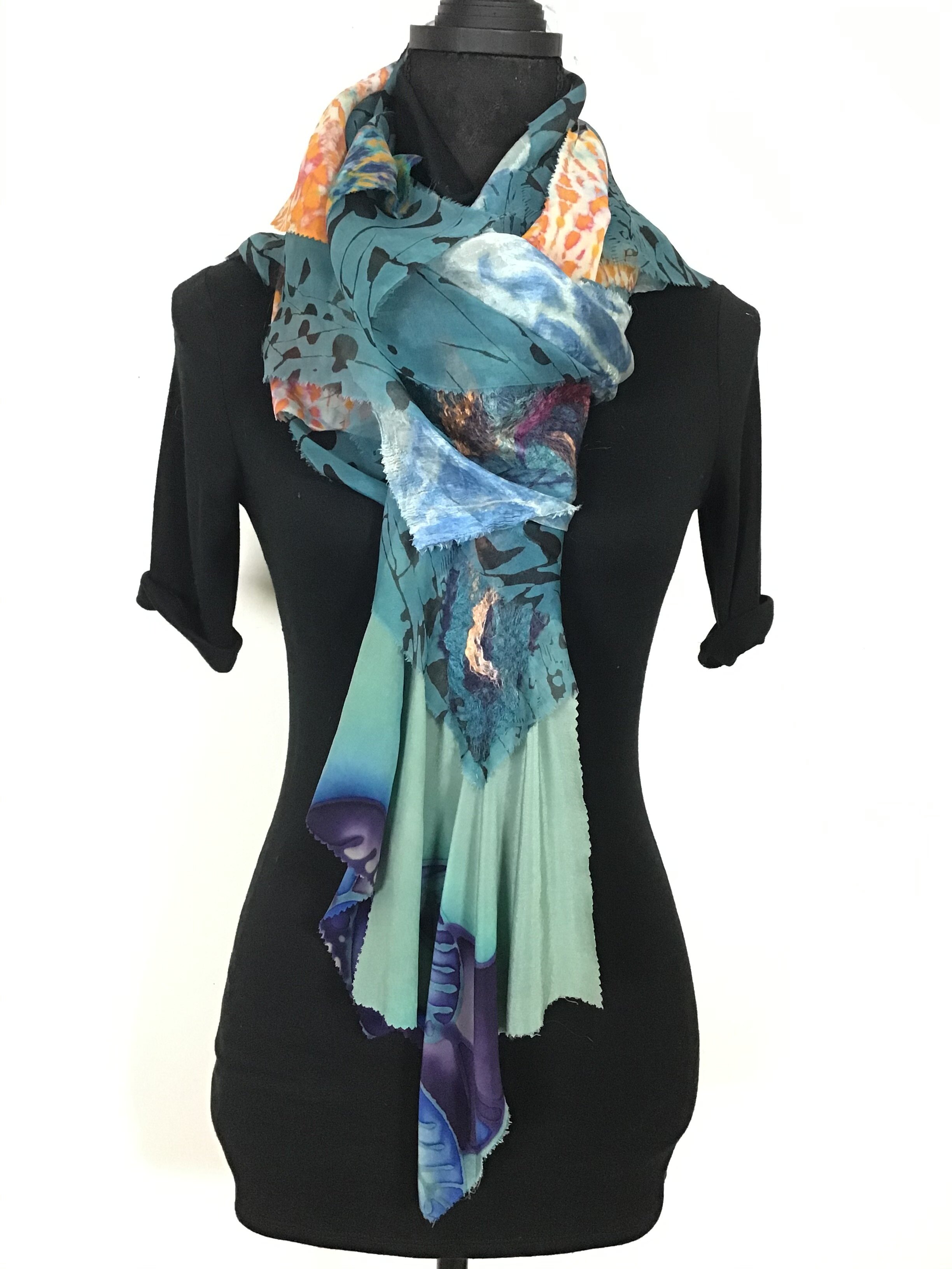 AHD, Flutter Scarf, Blue Lagoon.JPG