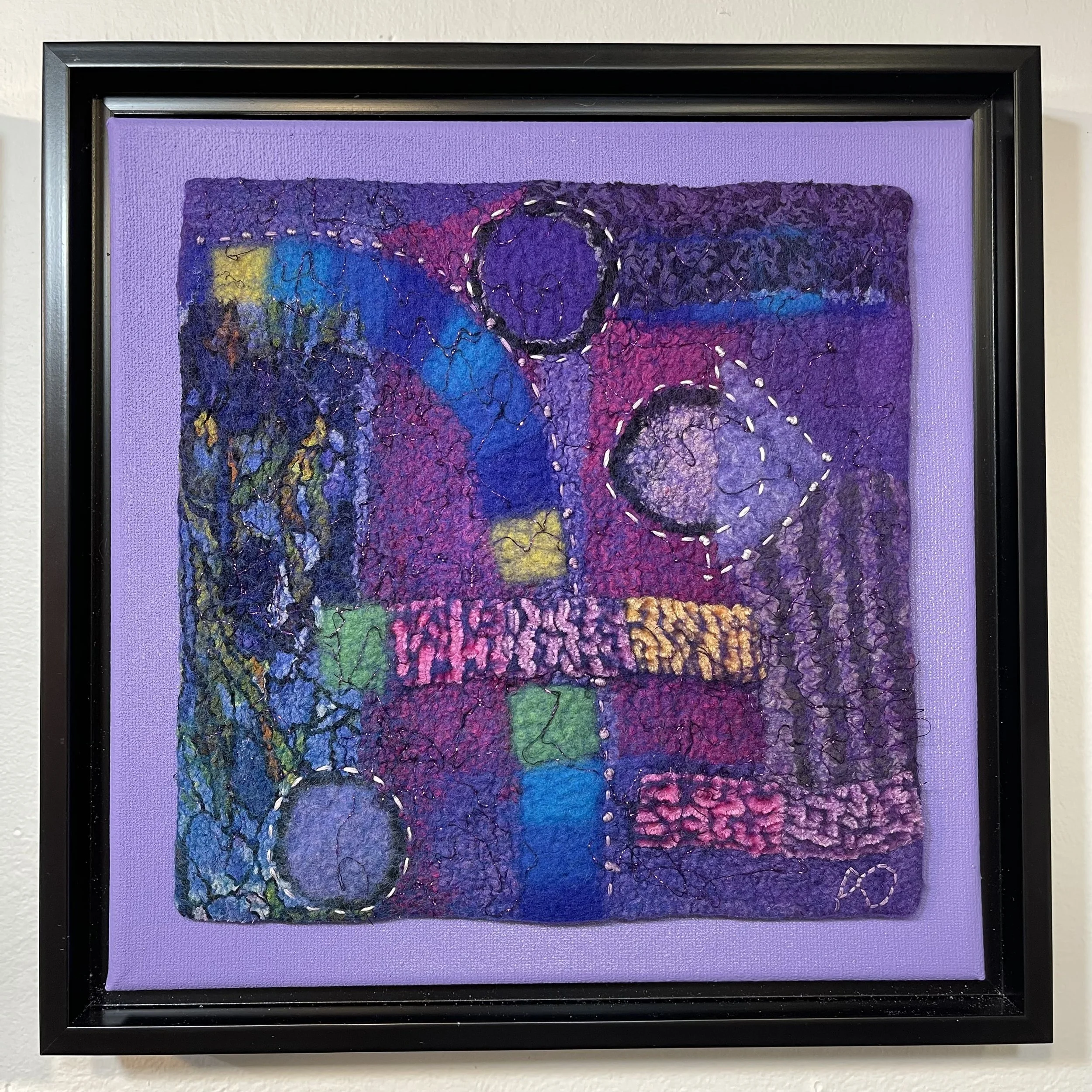 'Go with the Flow'     12'x 12"