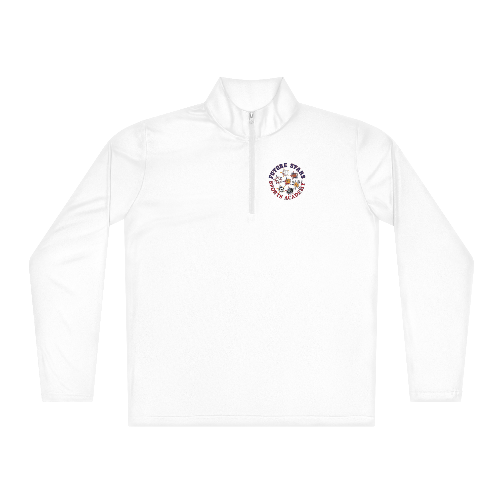 unisex-quarter-zip-pullover-white-front-689222e0de9be.png