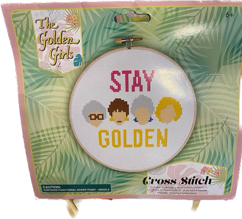 Cross Stitch Kits-The Golden Girls, Stylish Hand-Stitch Creations 24  Projects