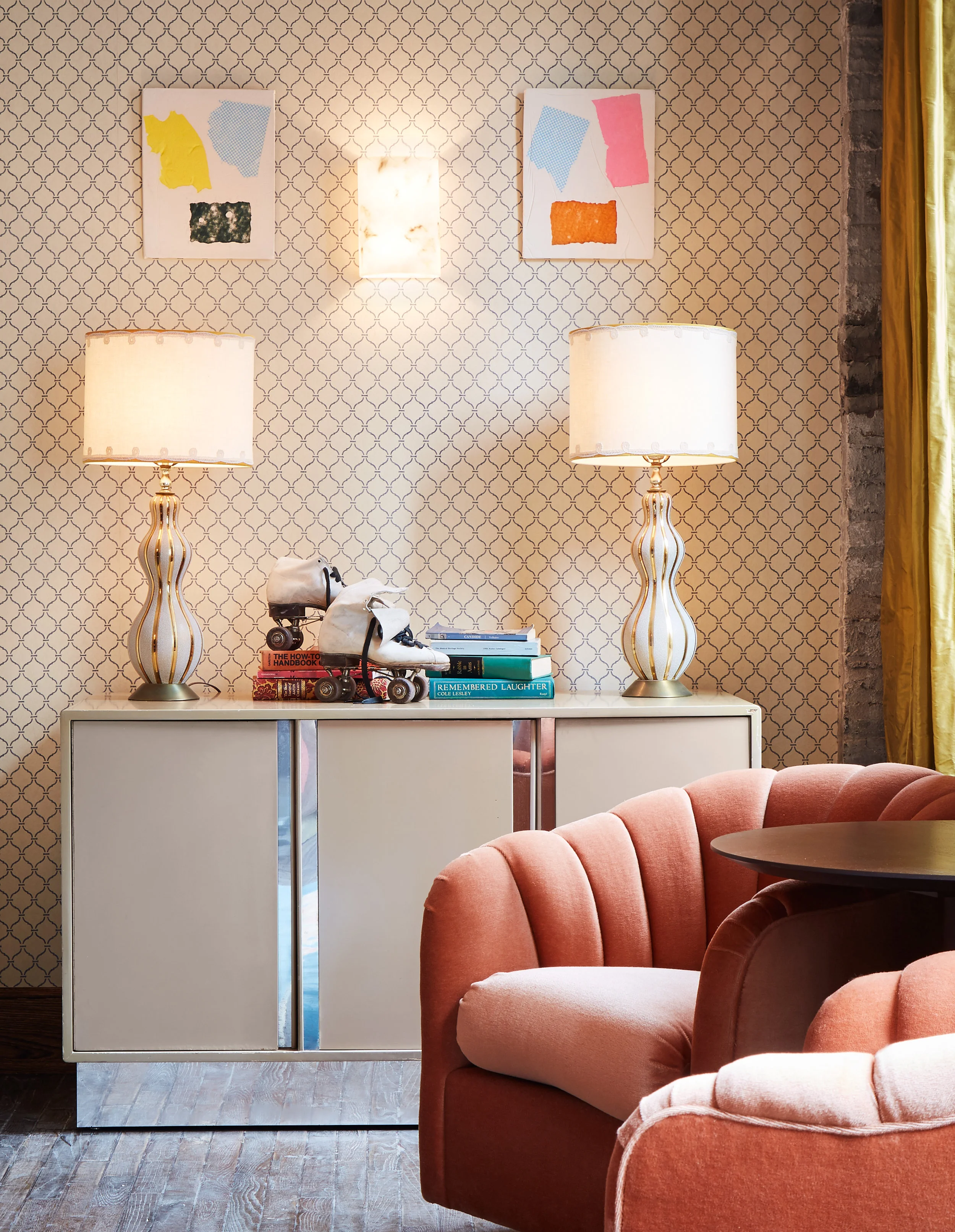 Install of Fragments at Ludlow House, Soho House, NYC