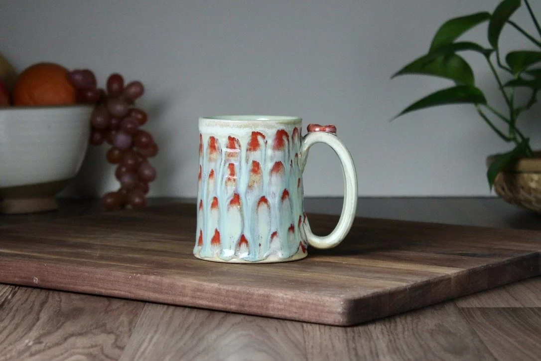 Garnet Peacock Mug-12oz