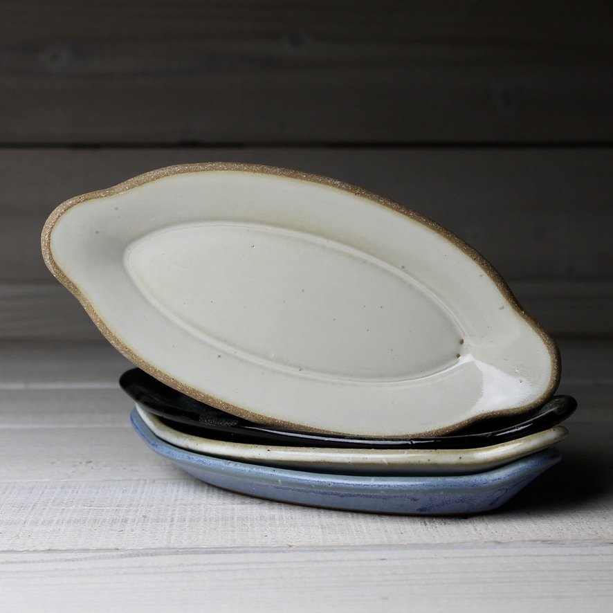 Cottage White Oval Dish