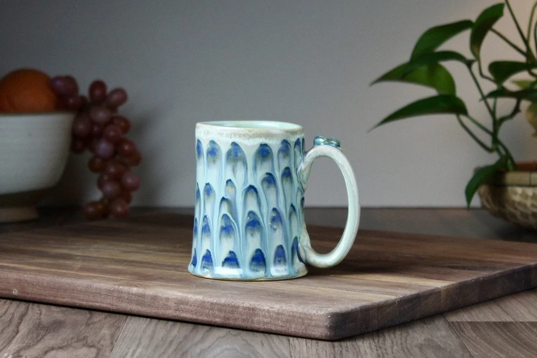Sapphire Peacock Mug-12oz