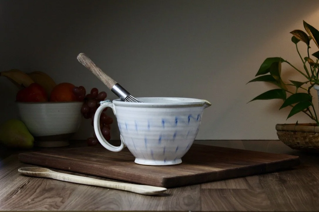 Opal Blue Batter Bowl