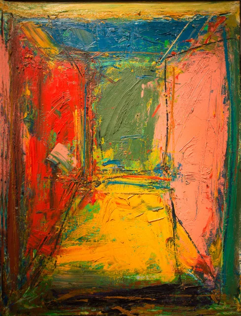 Norton Wisdom, untitled , 1987, oil on canvas, 48 x 36 inches
