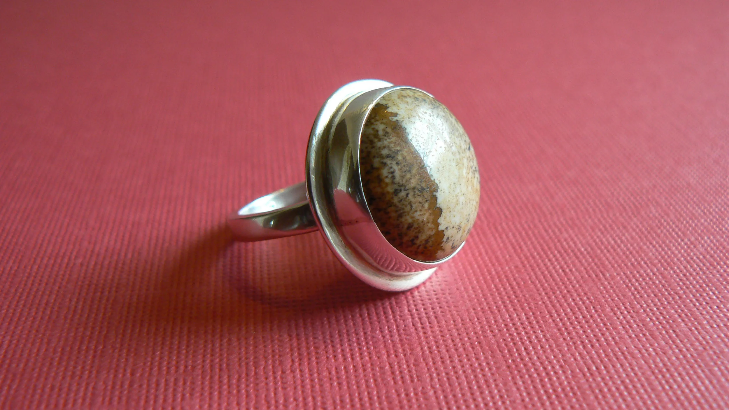 Picture Jasper Ring