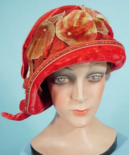 vintage flapper hats