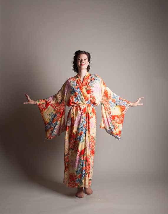 You can purchase this vintage kimono for $248- from Concetta's Closet