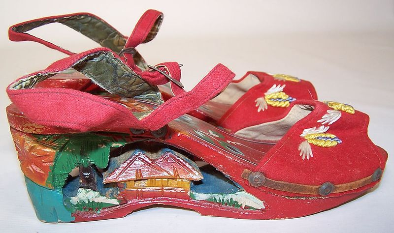 You can purchase these vintage 1940's platforms for $100- from 1860-1960