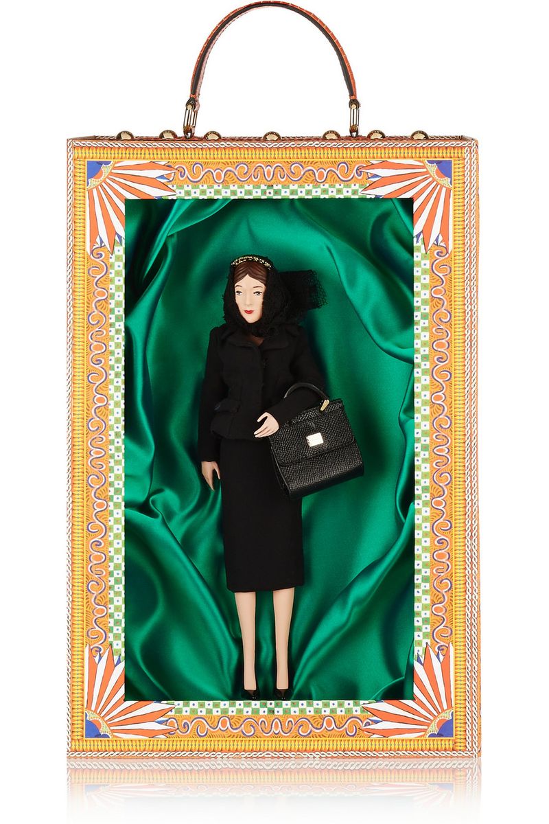 Dolce & Gabbana Addolorata doll and box set. You can purchase this new set for $2,875- from Net-A-Porter