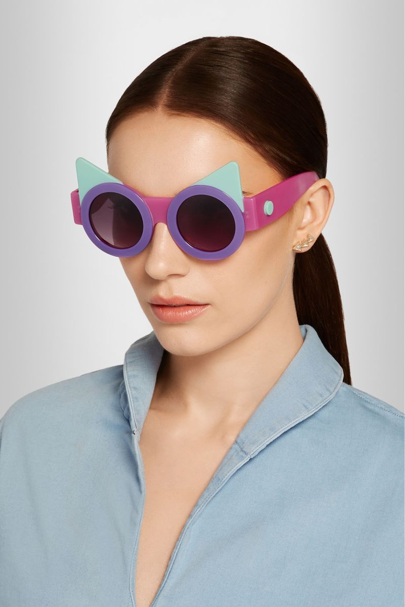 You can purchase these new sunglasses for $385- from Net-A-Porter