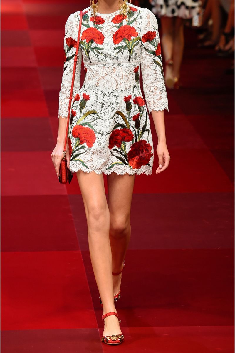 You can purchase this new Dolce & Gabbana dress for $11,500- from Net-A-Porter