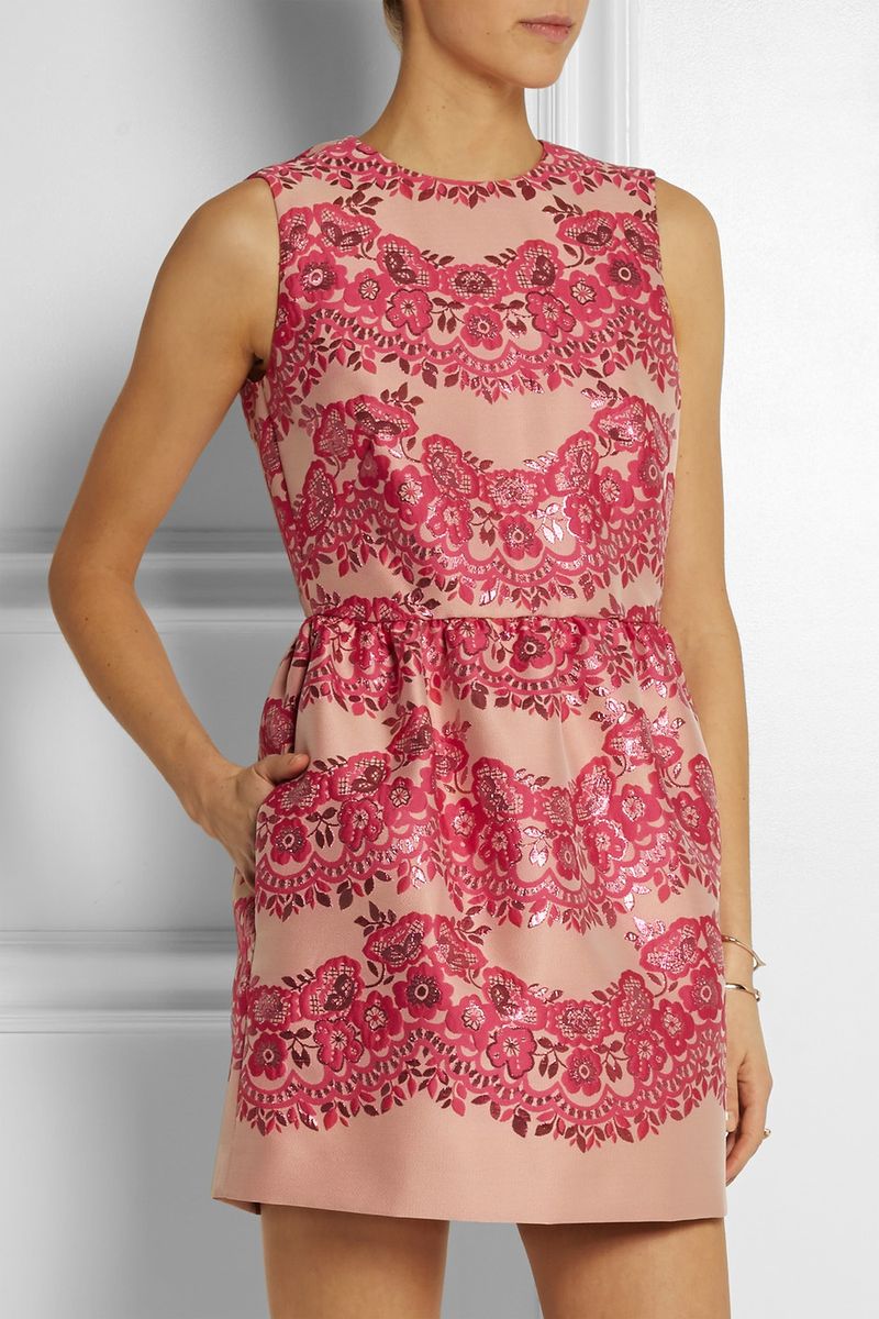 You can purchase this new REDValentino dress for $895- from Net-A-Porter