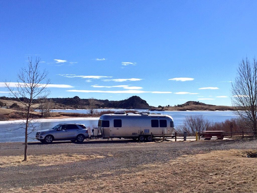 Not surprisingly, we had Tumbleweeds campground all to ourselves