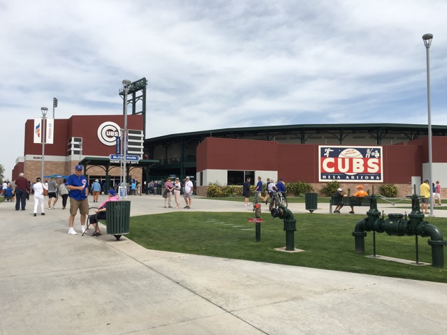 The Cubs new facility, Sloan Park in Mesa, AZ