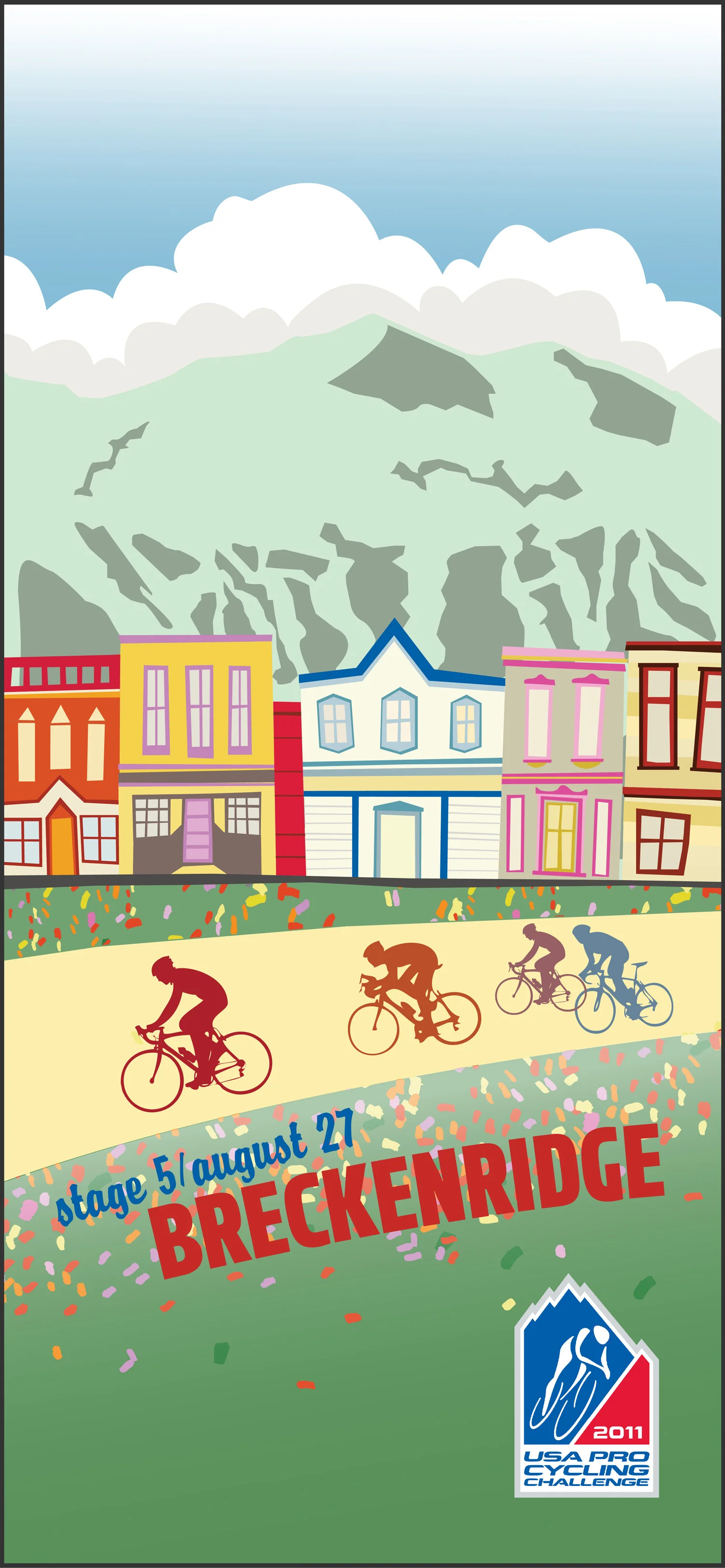 Inaugural USA Pro Challenge Breckenridge Poster