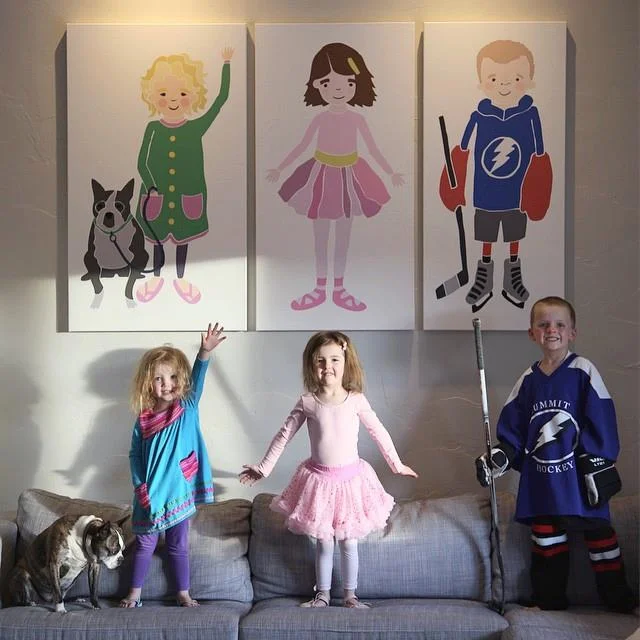 Custom Triptych - Large Format Canvas Prints