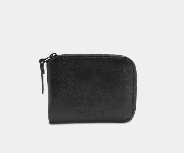 this simple design keeps your cash and cards together and secure. It has two card organization slots inside.