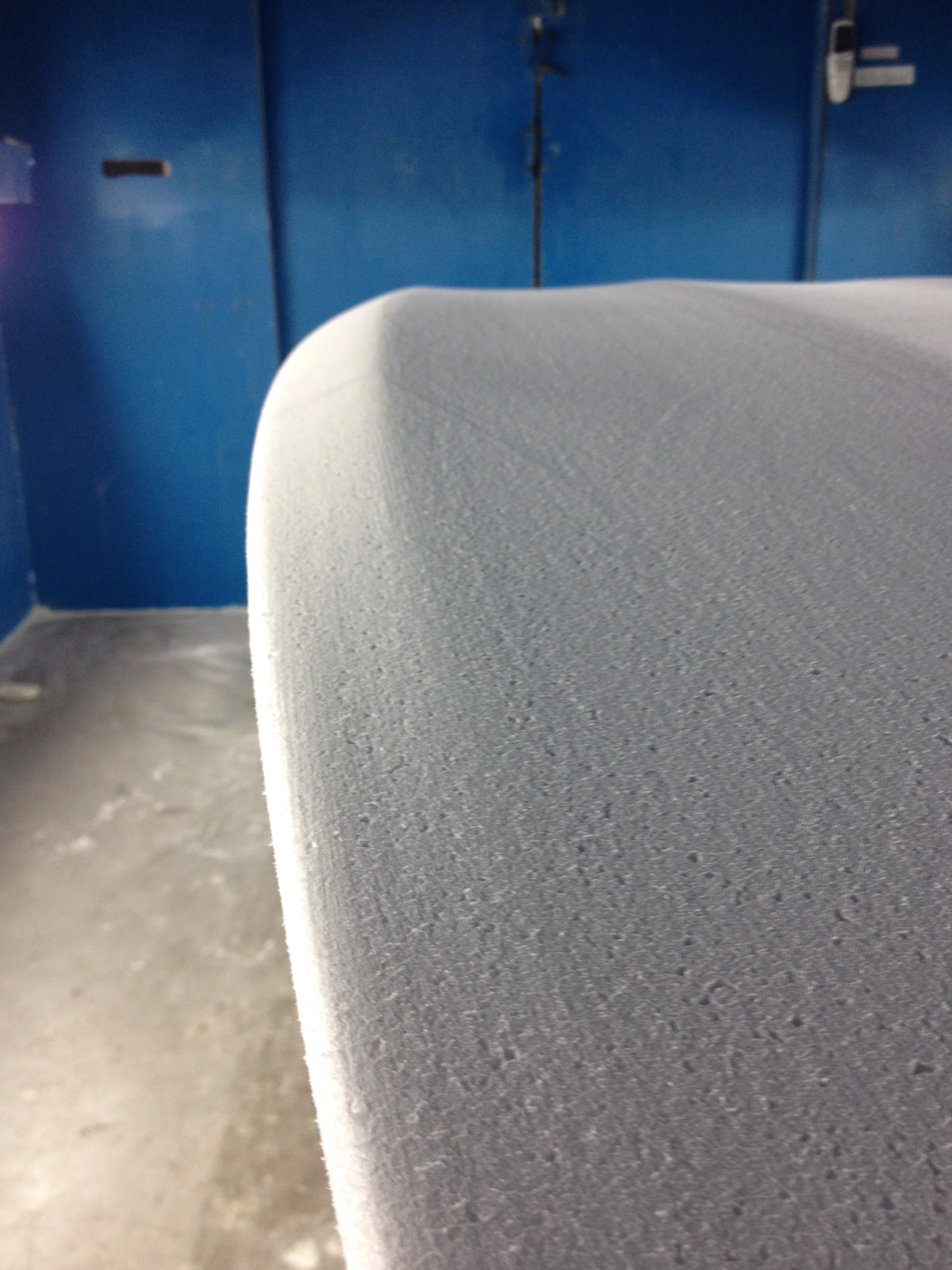 Prototype SUP shaping.