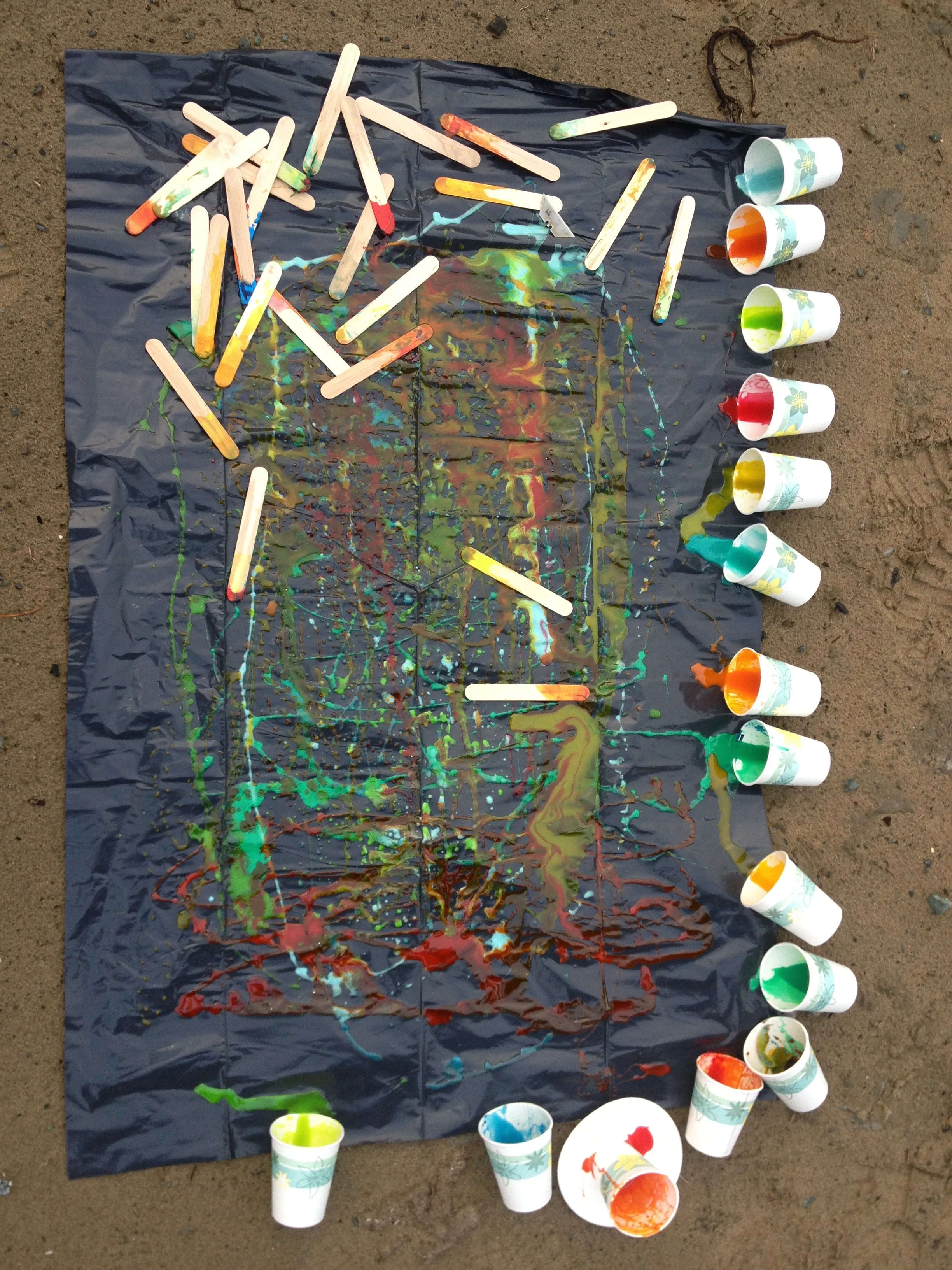 Fun with resin colors. Prototyping.