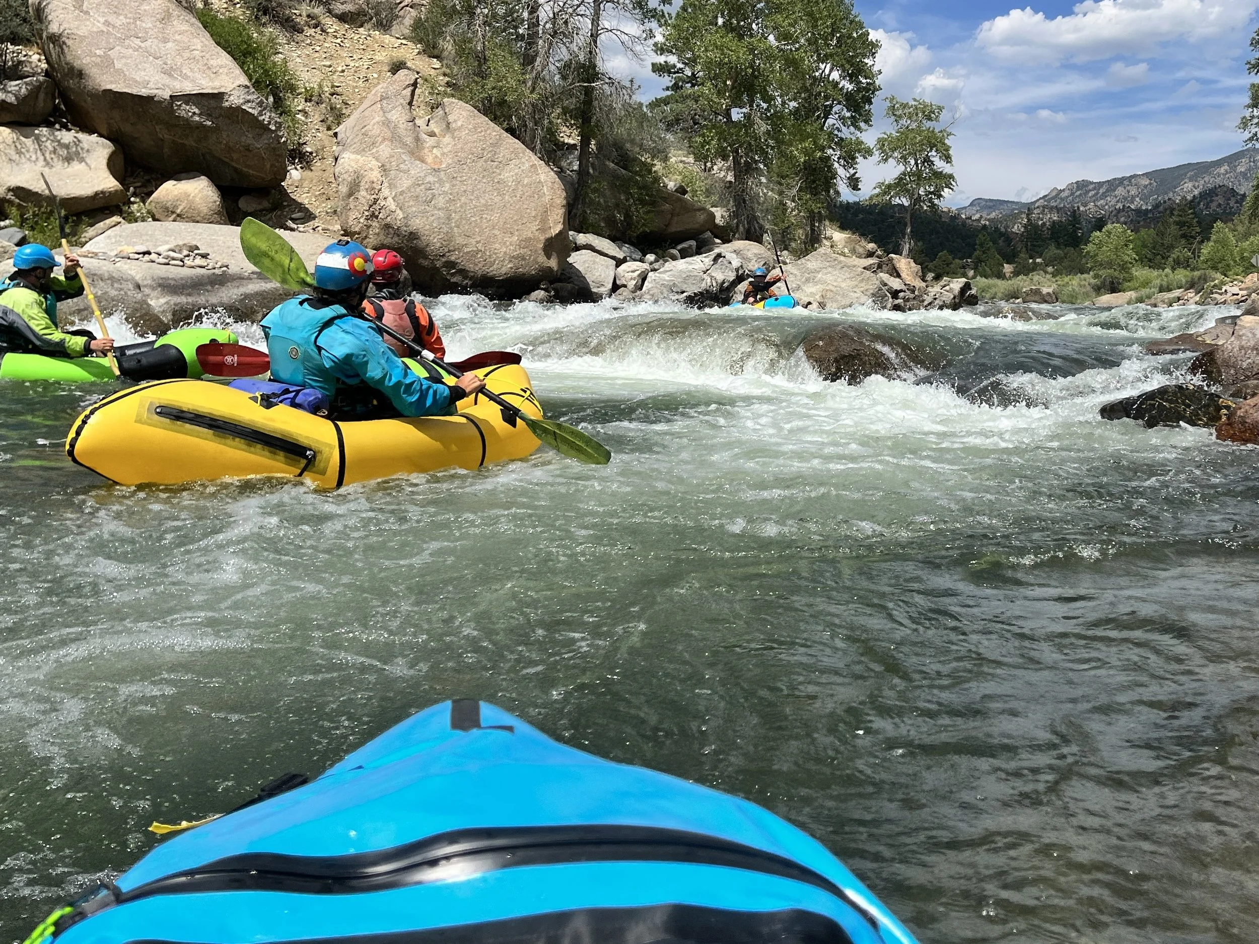 Private Packraft Instruction Arkansas River