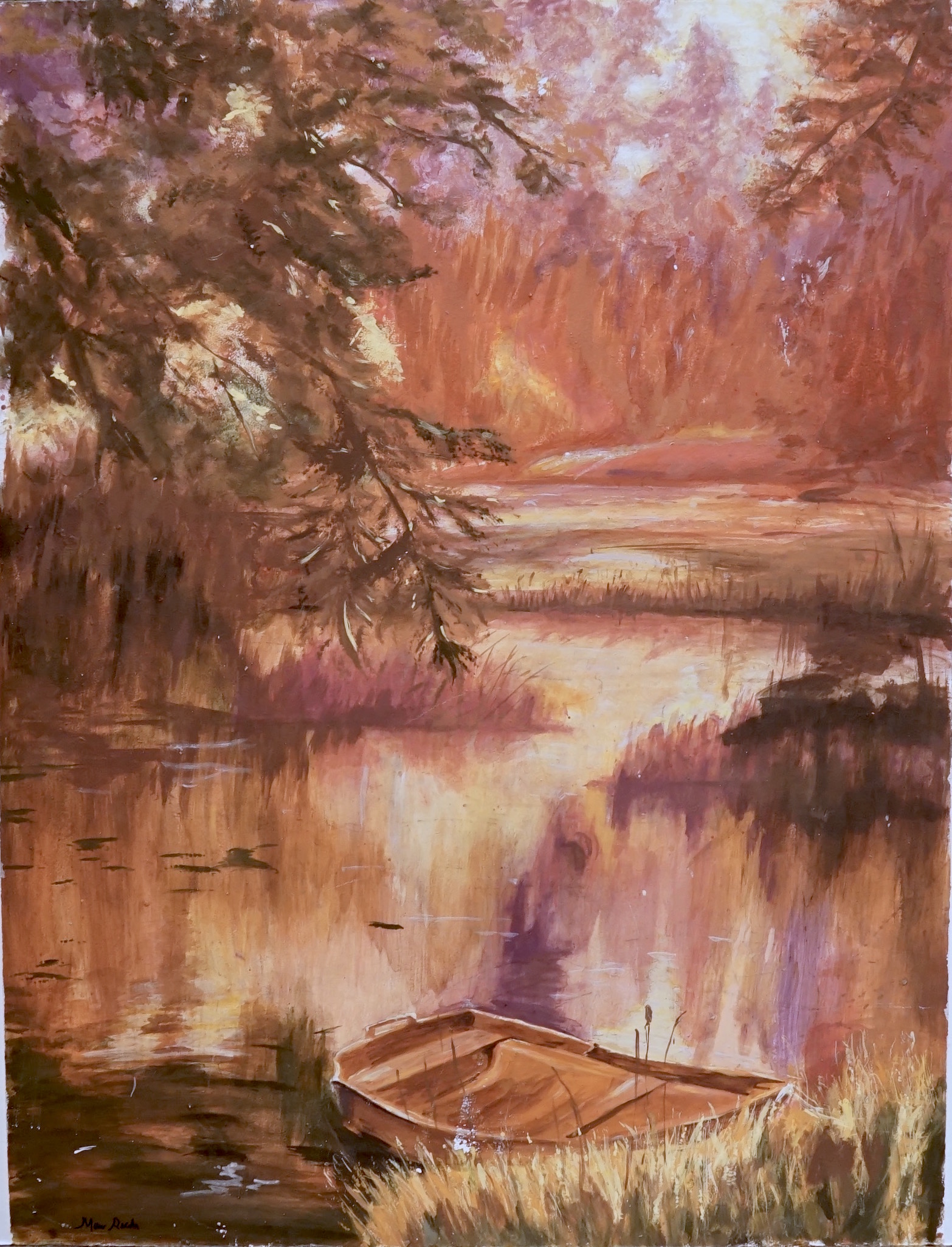Reproduction of Alexey Rychkov Painting