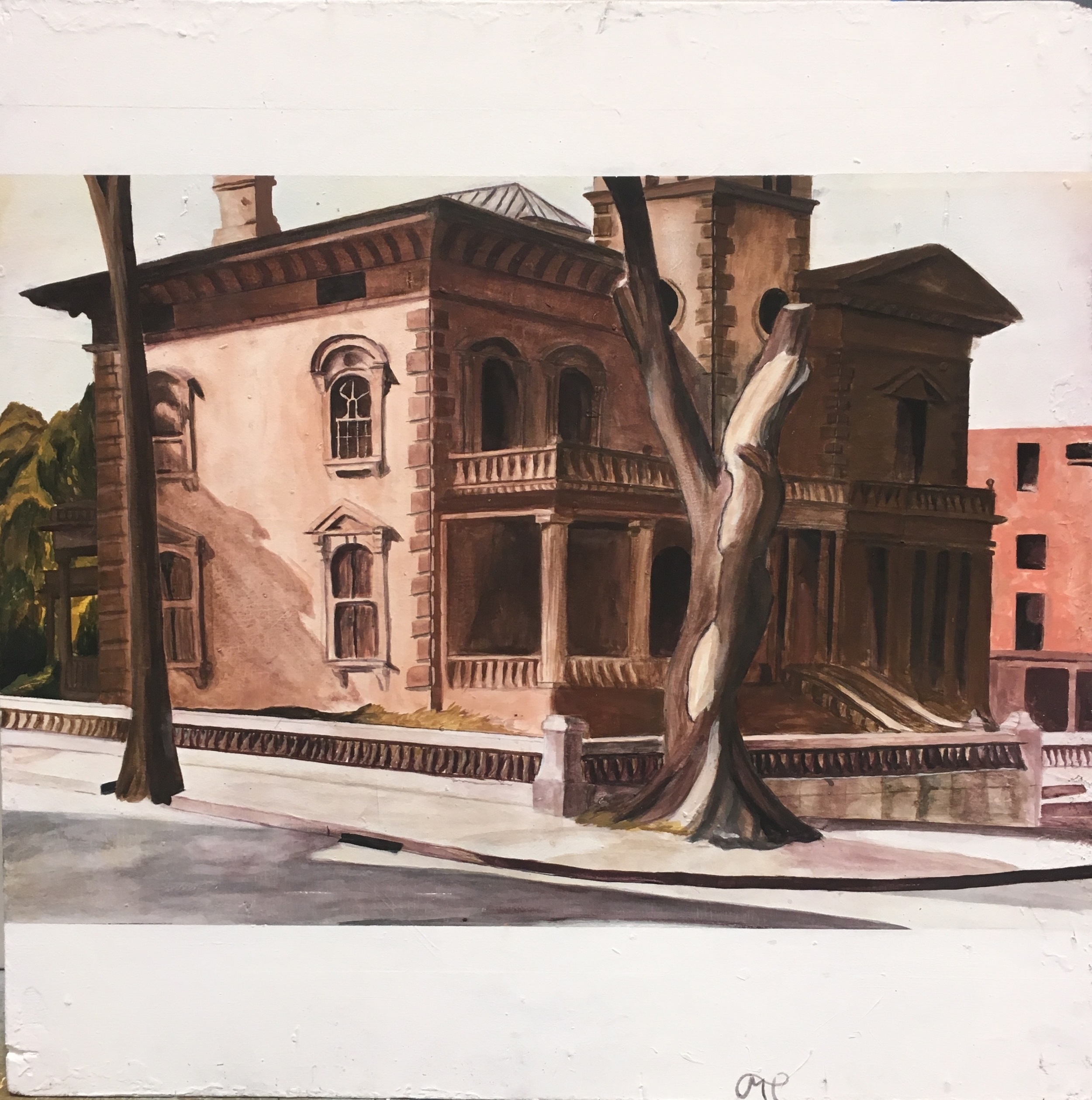 Reproduction of Edward Hopper's "The Libby House"