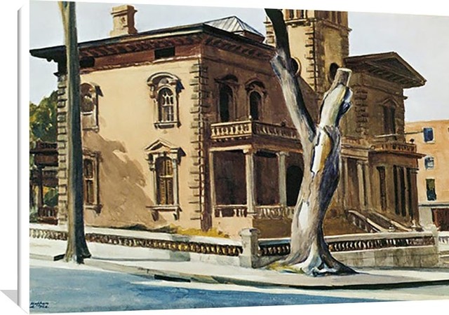 Edward Hopper's "The Libby House" Painting