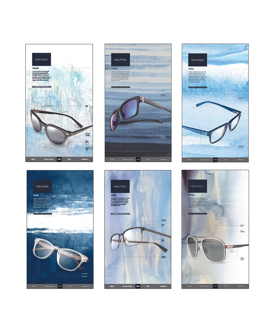 Vision Expo West Interactive Screens