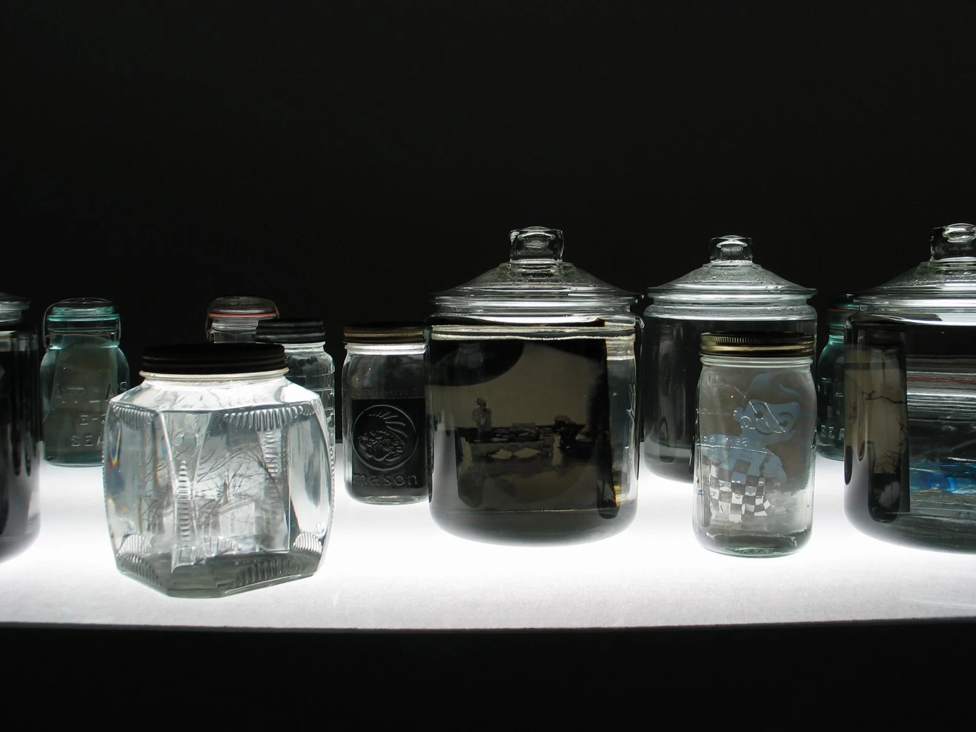 The Cluttered House, 2005 - Installation at Visual Studies Workshop, Rochester, NY