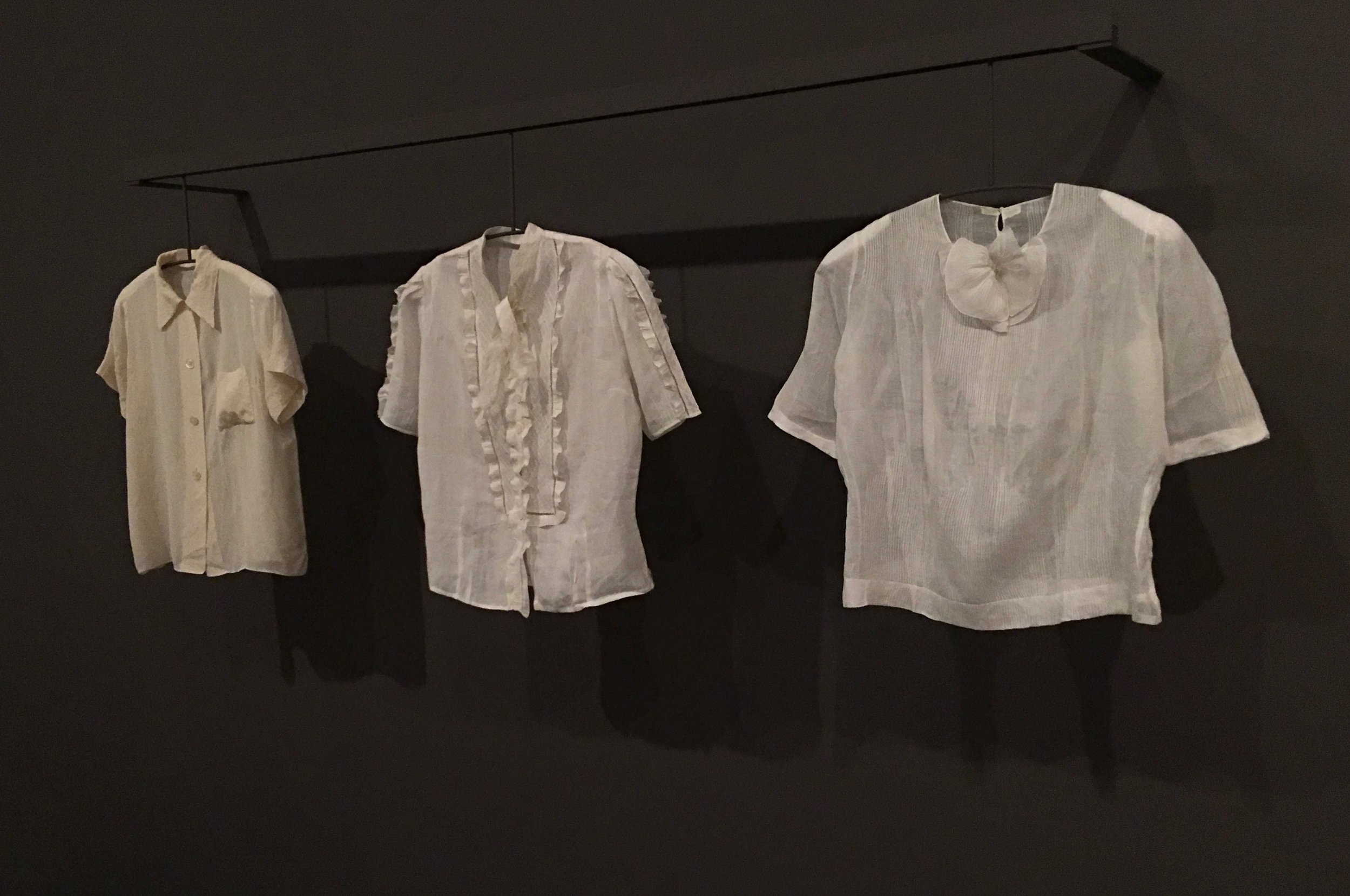 well worn linen blouses