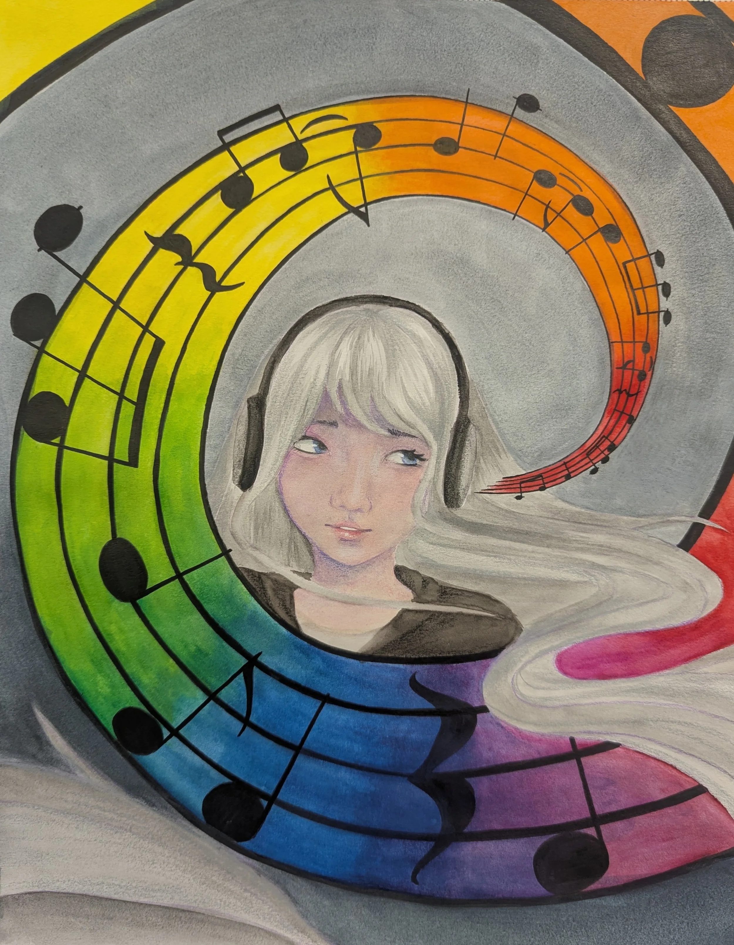 Creative Color Wheel / 2D Design Project by Elli Willoughby