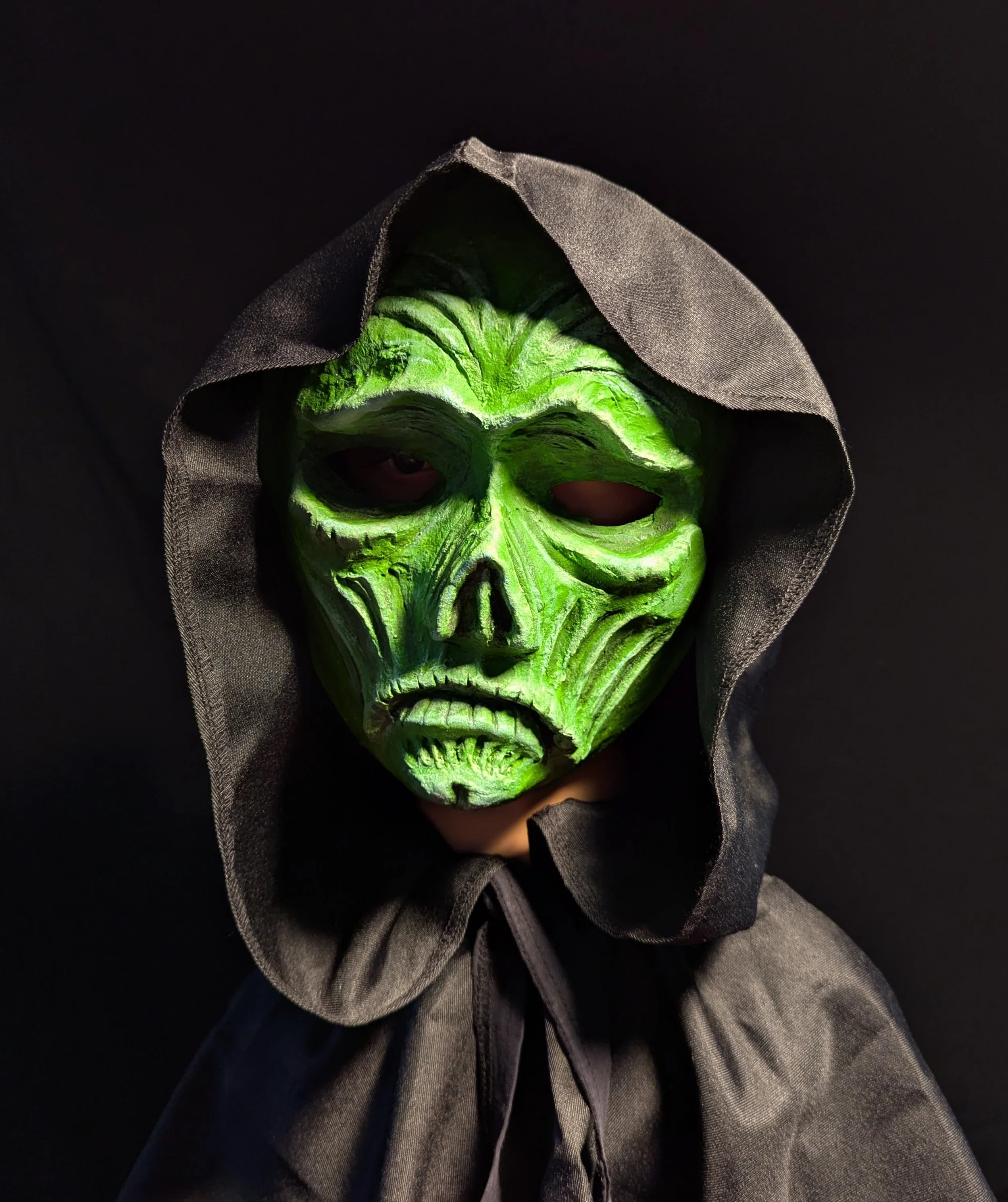 Rotted Zombie (Commission for Beetlejuice-themed event). Paper Clay, 2025.