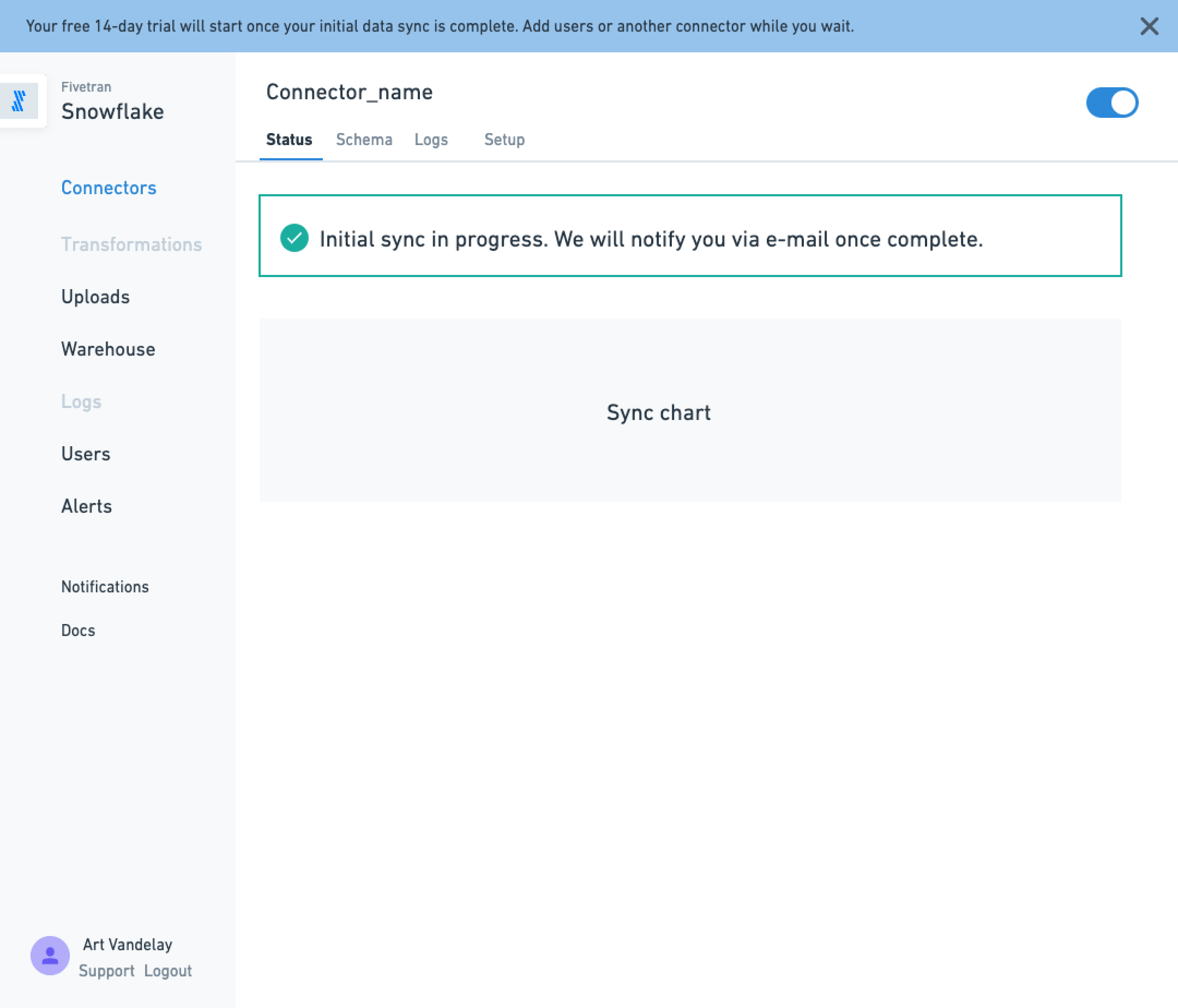 Product Onboarding (Includes UCM) - Connector detail - Status - Initial sync started.png